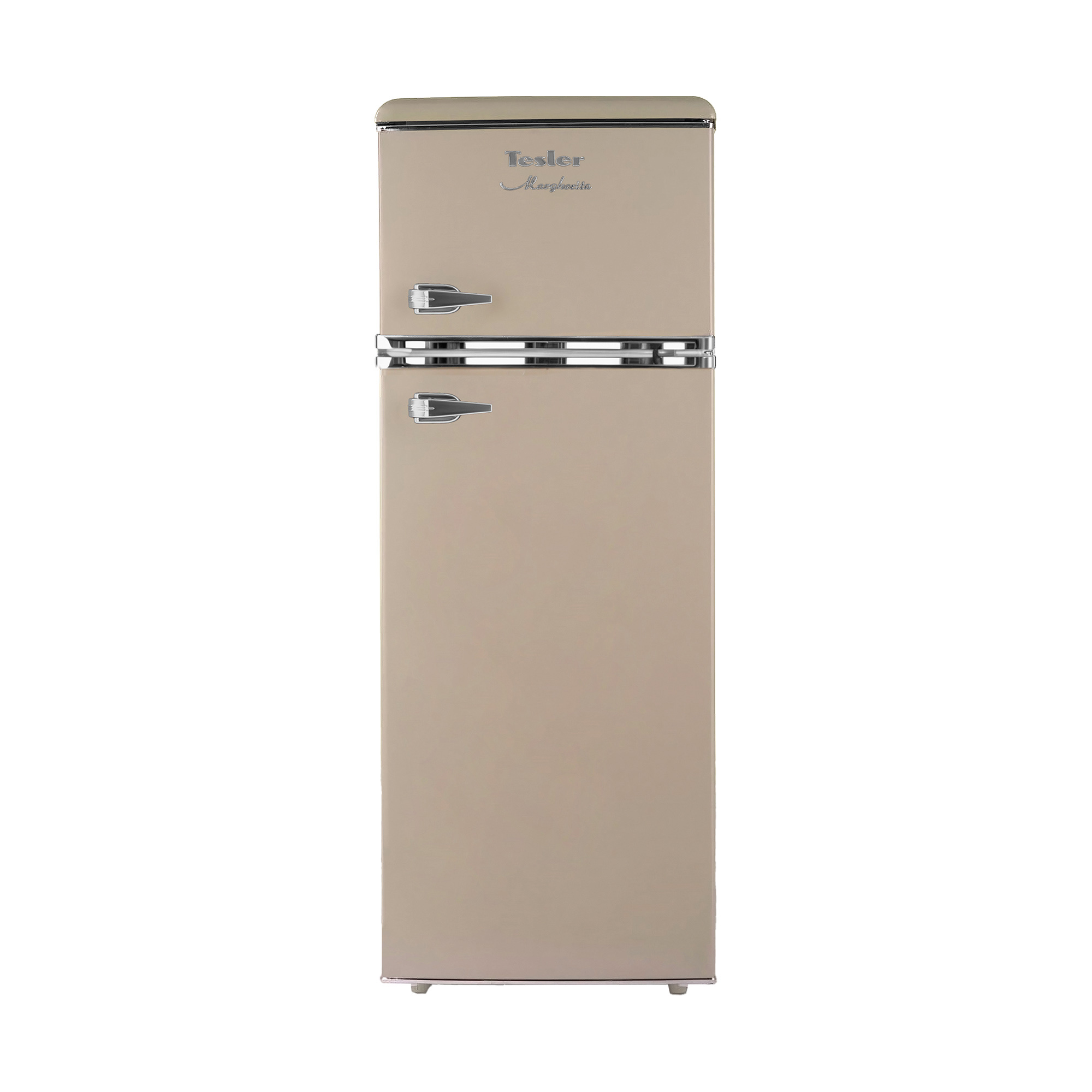 Изображение товара Отдельностоящий холодильник Tesler RT-217 SAND GREY 54.5x145 см цвет песочный