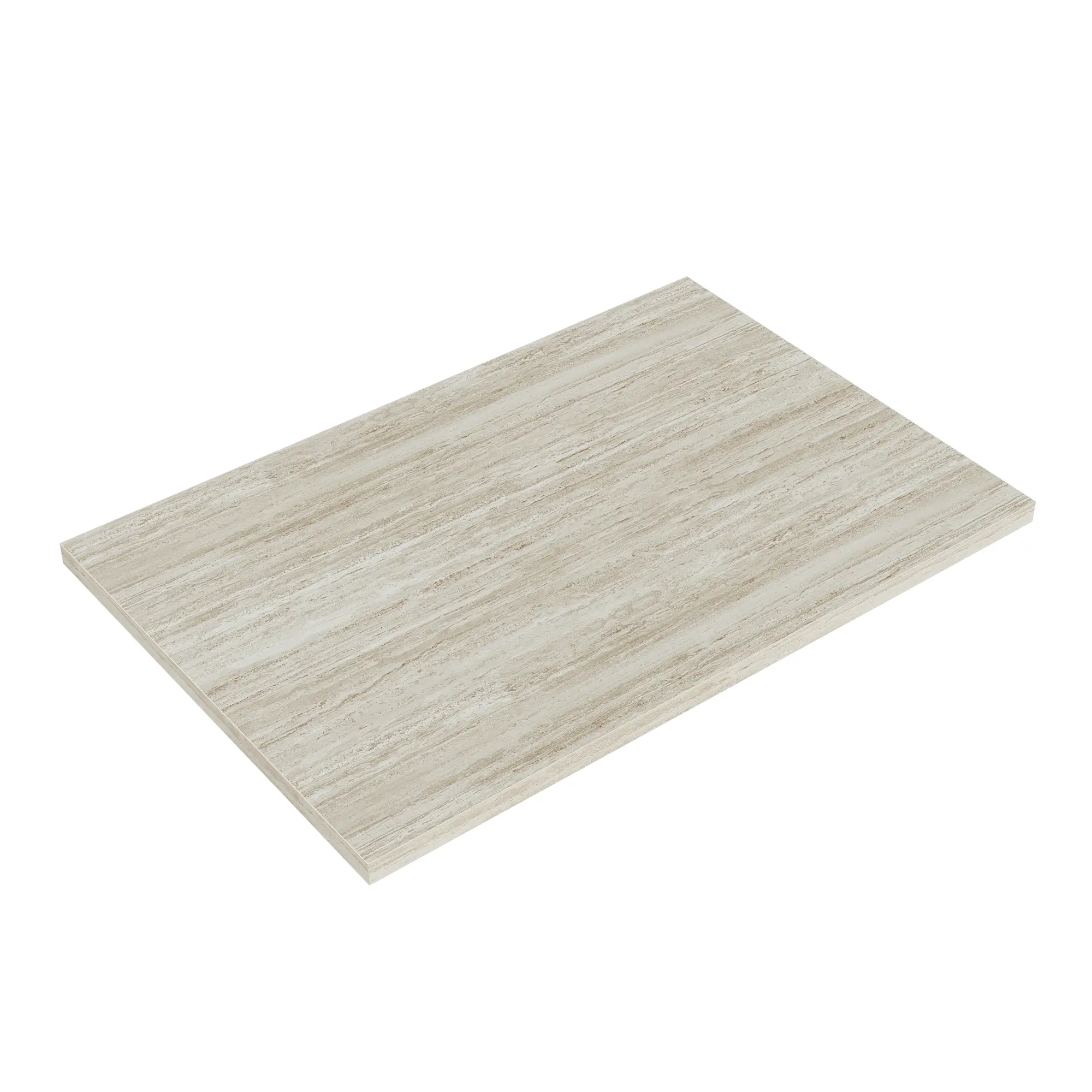 Кухонная столешница Slotex Россонь 120x80x3.8 см ДСП цвет коричневый - 4