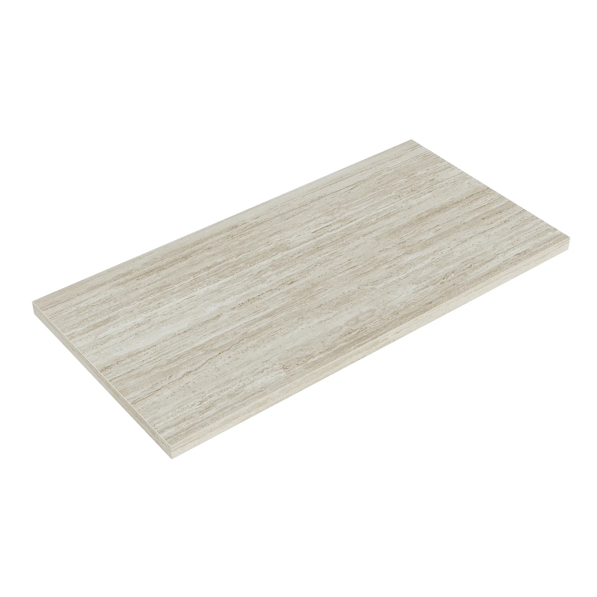 Кухонная столешница Slotex Россонь 120x60x3.8 см ДСП цвет коричневый - 4