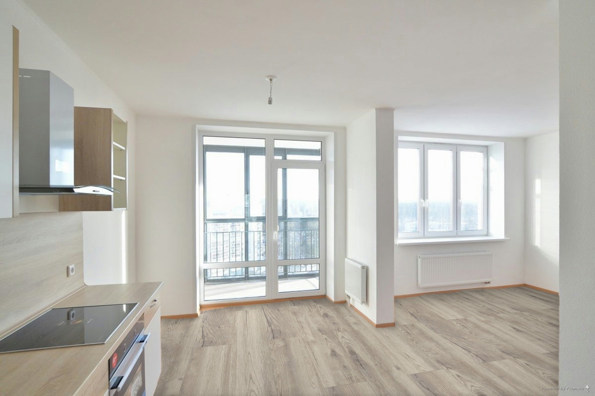 Изображение товара Ламинат Kronotex Robusto Дуб бежевый Петерсон 33 класс, 12 мм, влагостойкий