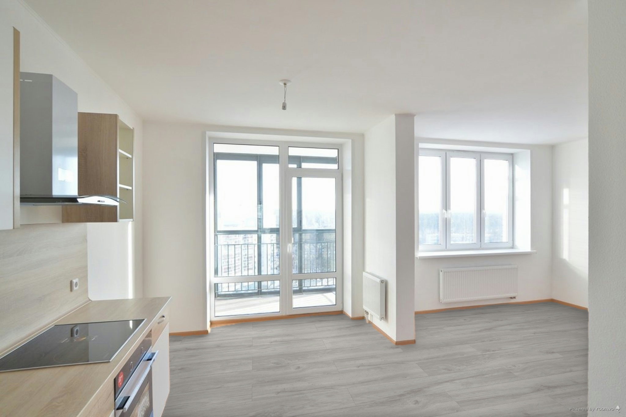 Изображение товара Ламинат Kronotex Robusto Дуб серый Премиум 33 класс толщина 12 мм 1.29 м², цена за упаковку