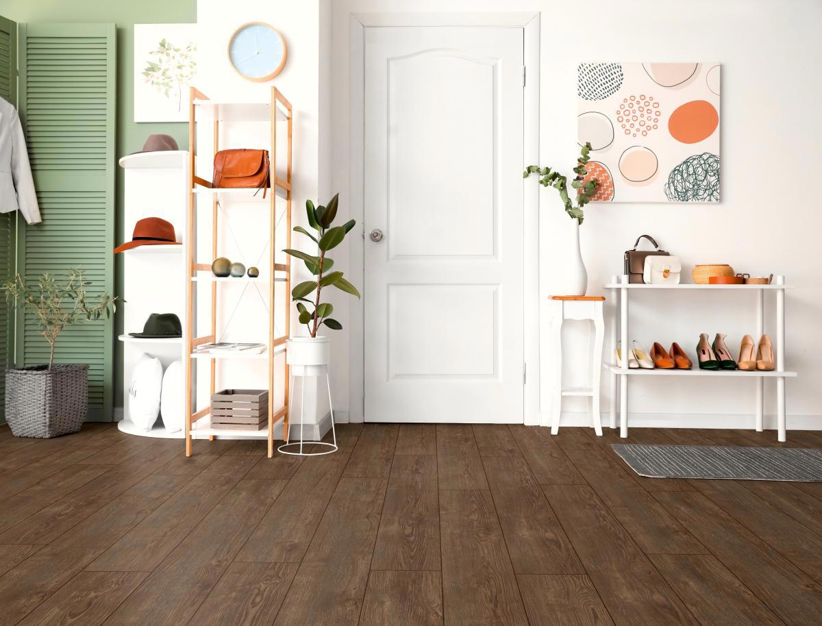 Изображение товара Ламинат Kronotex Рубиновый Дуб коричневый 33 класс 12 мм 1.29 м2