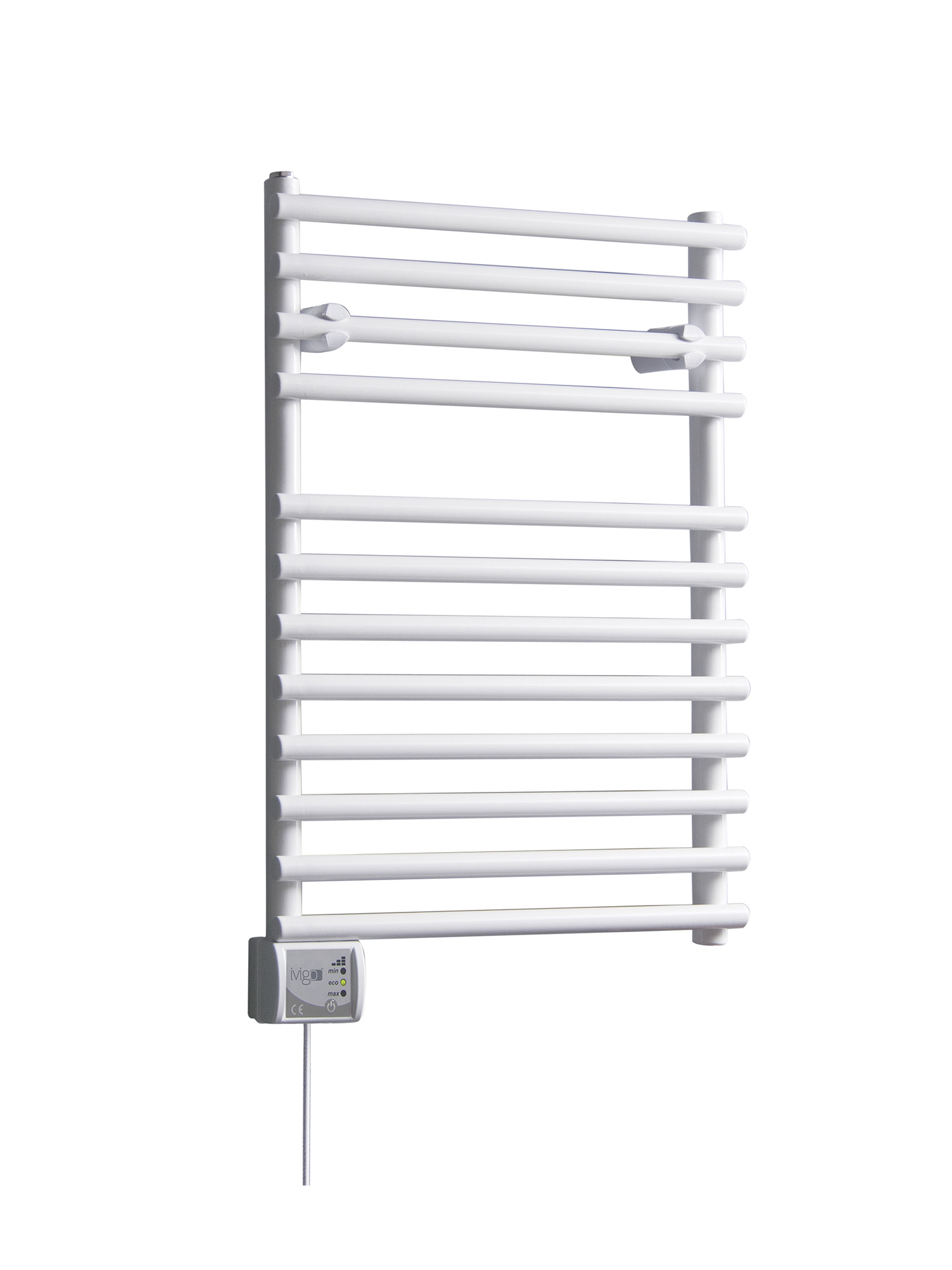 Изображение товара Электрический полотенцесушитель Ivigo EHR 5012 500x650 мм 275 Вт белый с терморегулятором