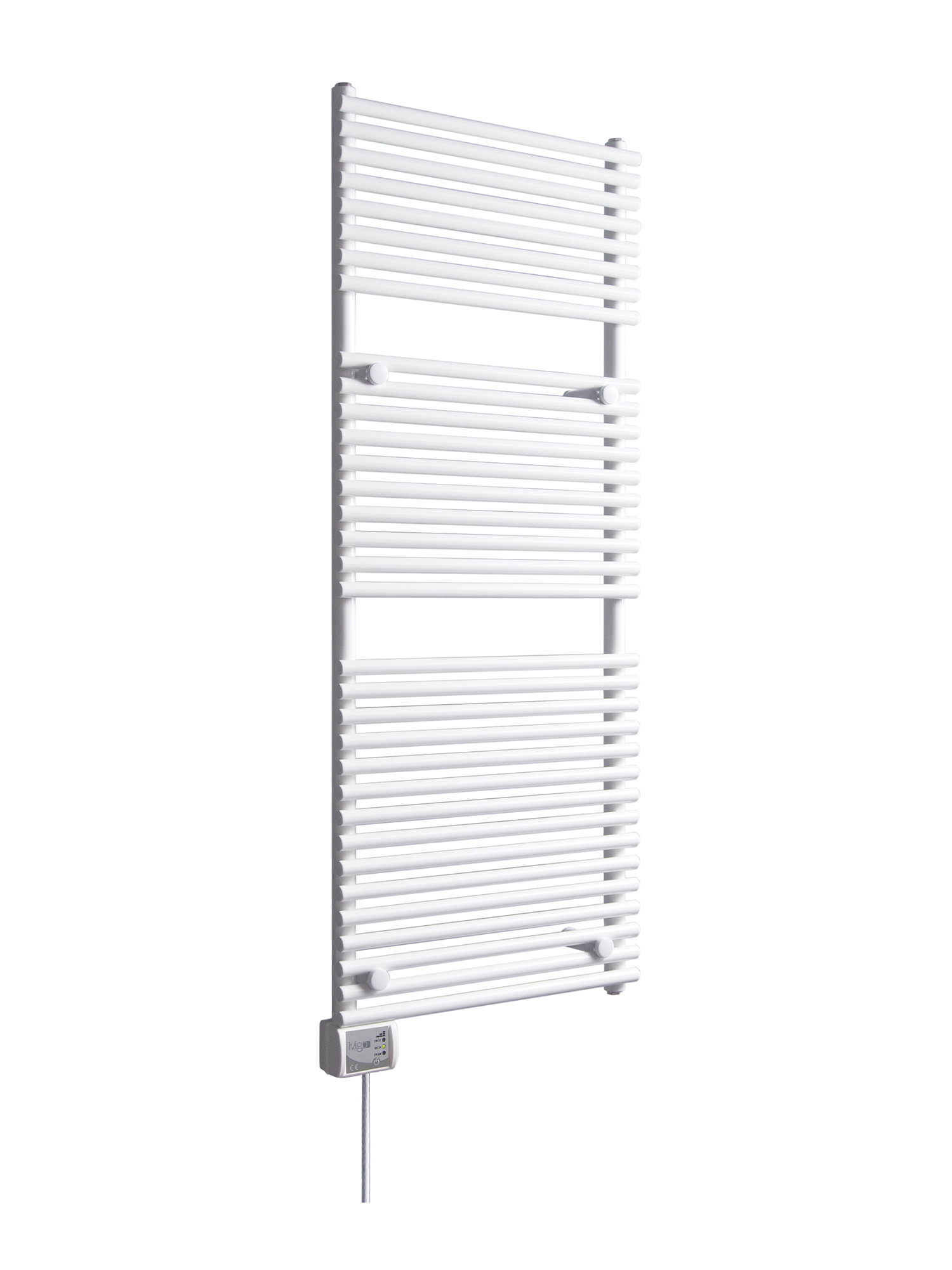 Изображение товара Полотенцесушитель электрический Ivigo EHR 5033 500x1274 мм 800 Вт с терморегулятором лесенка цвет белый