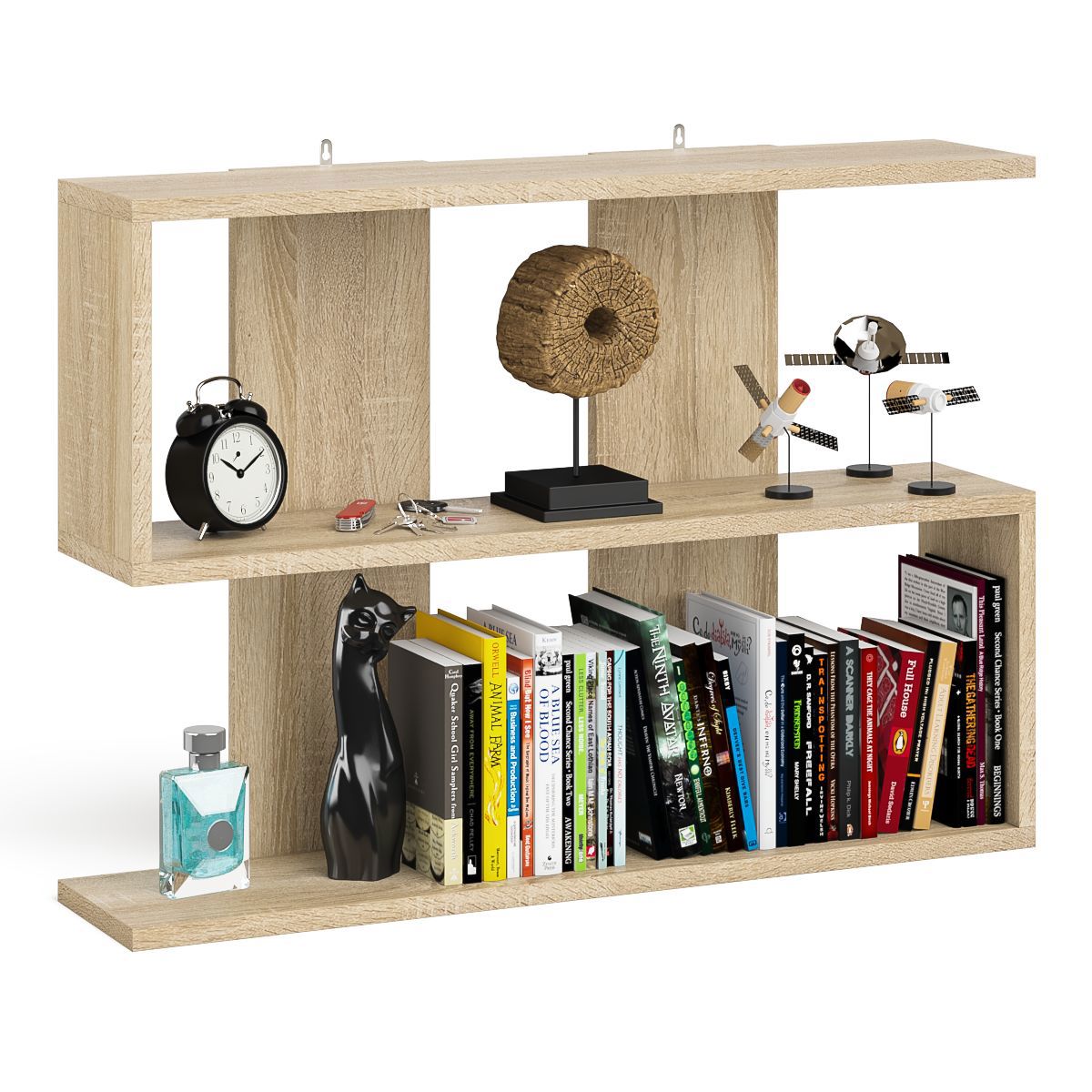 Изображение товара Полка настенная Свк Мори 90x21 см ЛДСП цвет дуб сонома