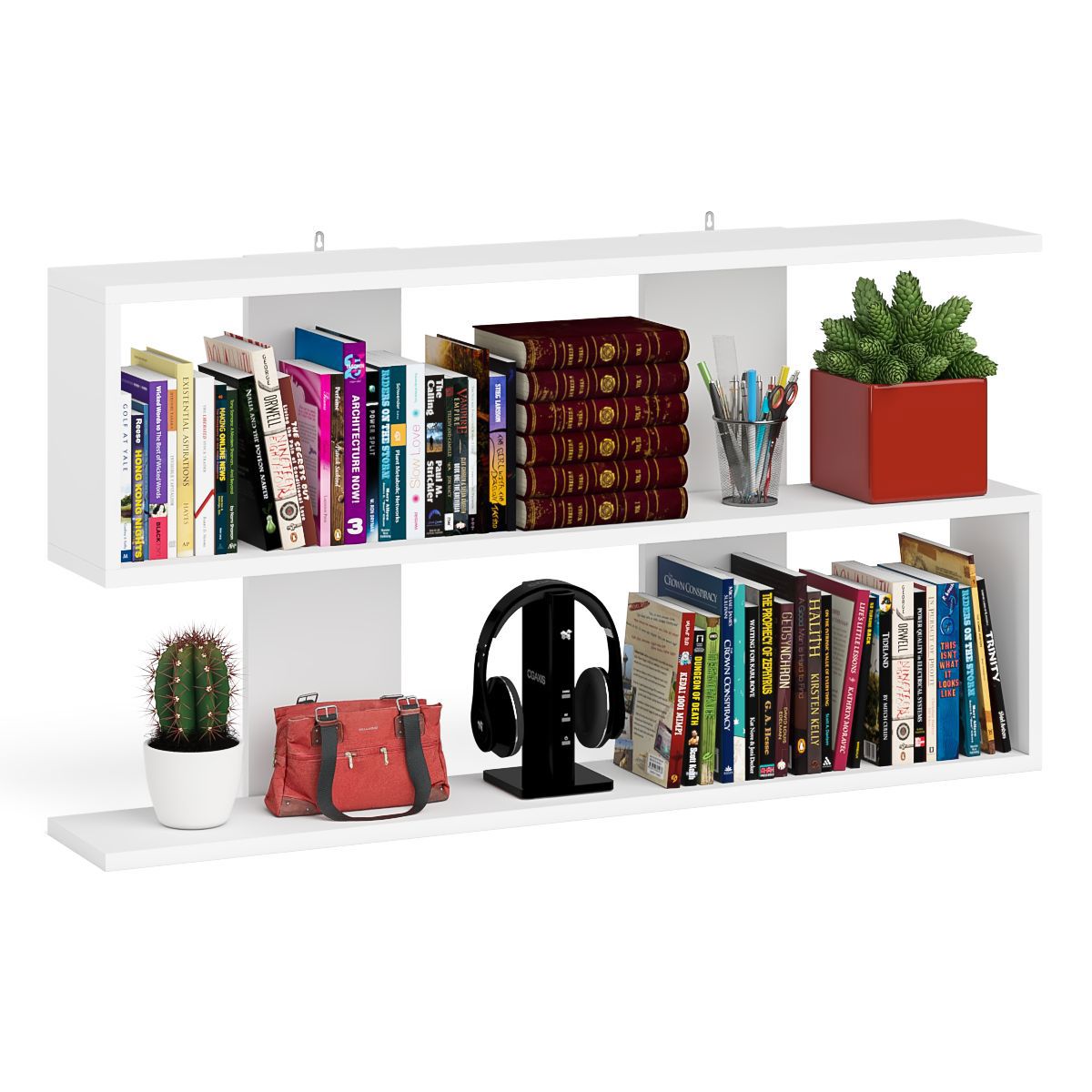 Изображение товара Полка настенная Свк Мори 120x21 см ЛДСП цвет белый