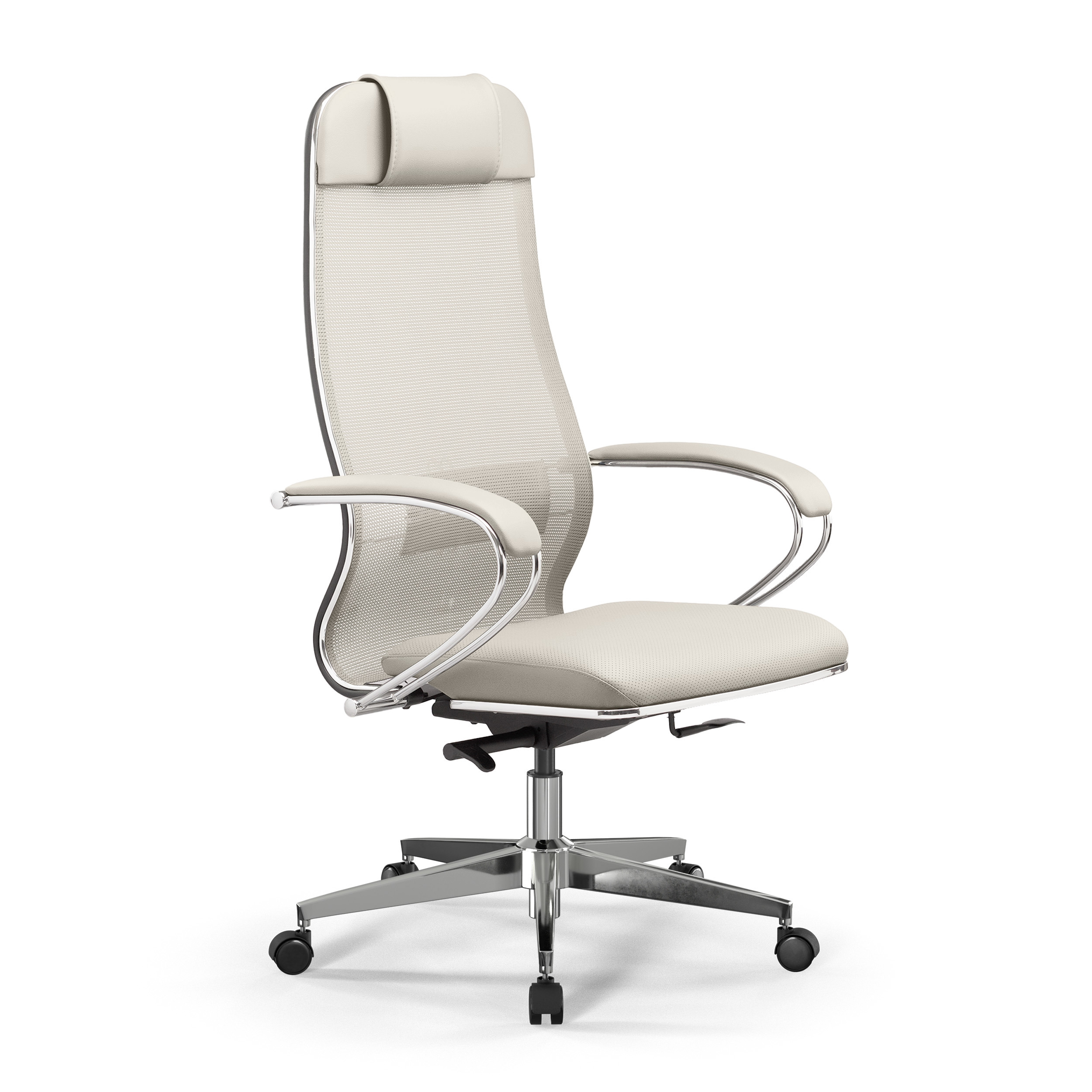 Изображение товара Офисное кресло Ergolife Comfort 71x133.4x70 см искусственная кожа цвет молочный Изображение товара Офисное кресло Ergolife Comfort 71x133.4x70 см искусственная кожа цвет молочный