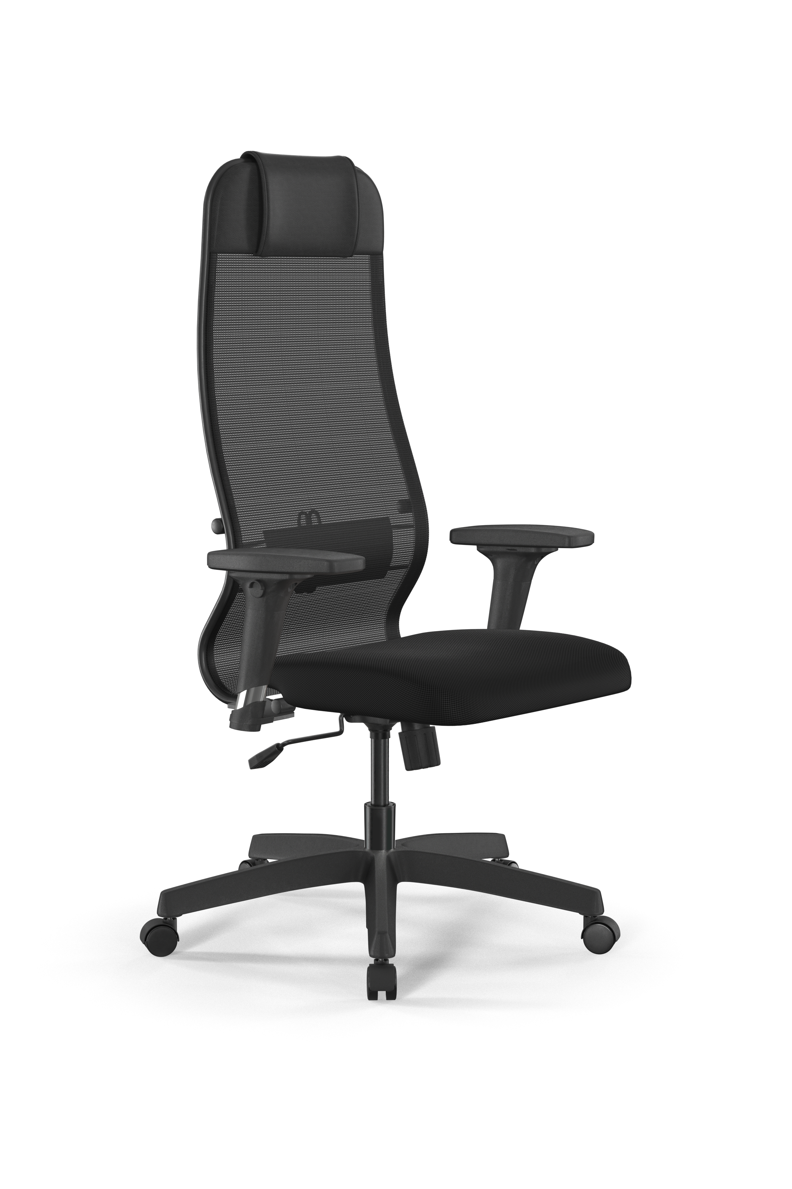 Изображение товара Офисное кресло Ergolife Set 11/подл.200/осн.Sit 001 65.5x132.1x65 см сетка цвет черный Изображение товара Офисное кресло Ergolife Set 11/подл.200/осн.Sit 001 65.5x132.1x65 см сетка цвет черный