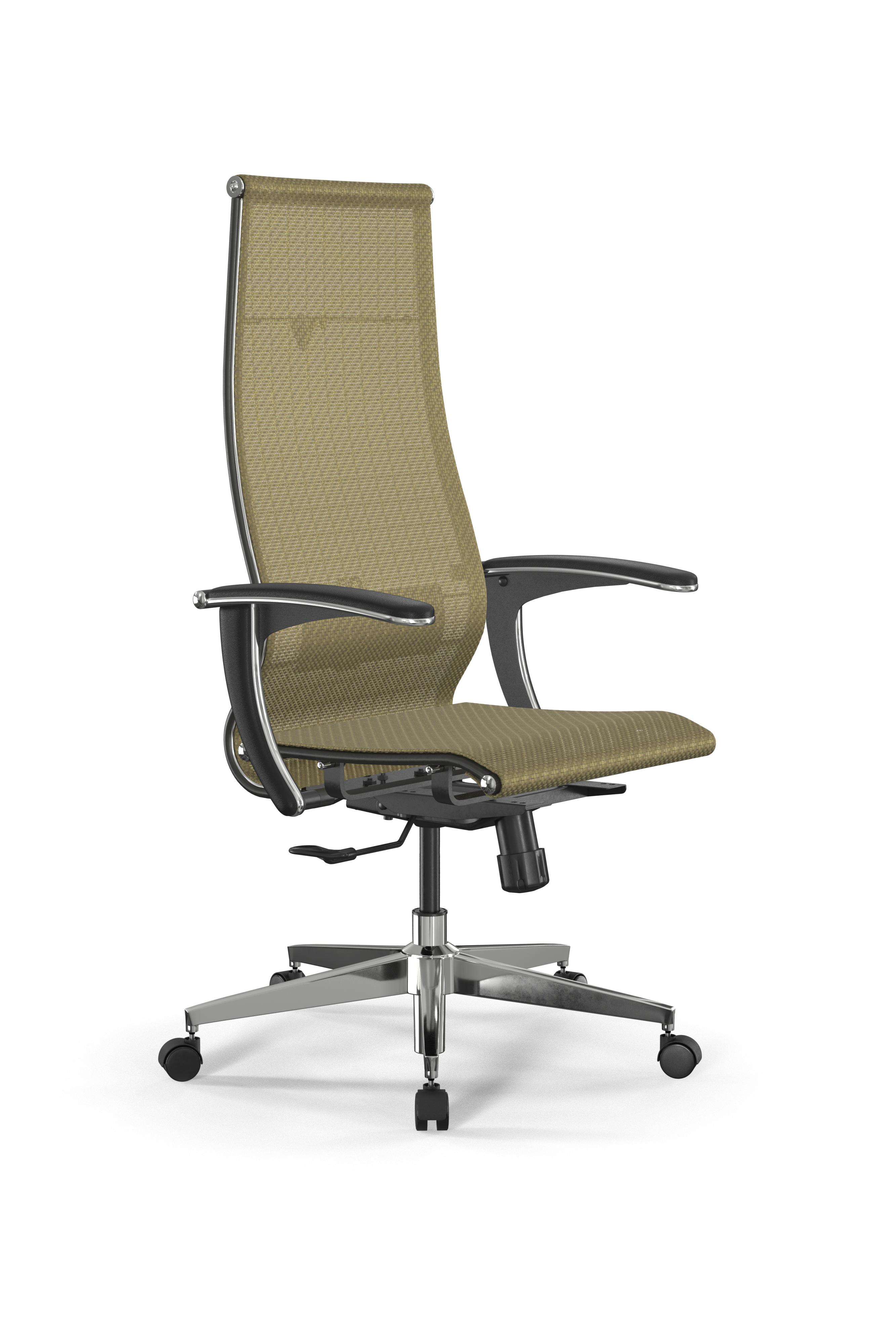 Изображение товара Офисное кресло Ergolife Set 7/подл.158/осн.Synchro 004 67.5x132.7x70 см сетка цвет золотой
