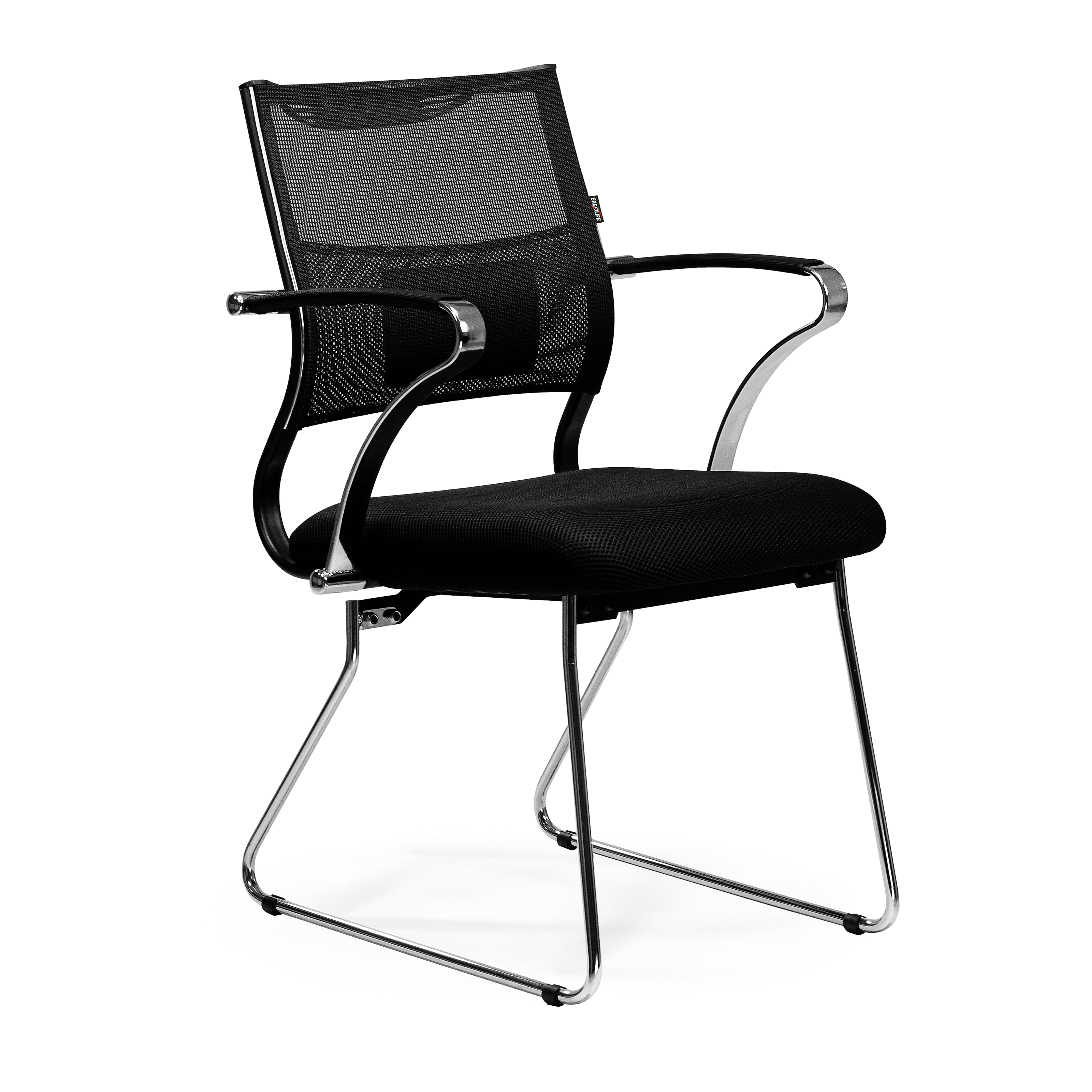 Изображение товара Офисное кресло Ergolife Sit Air M4 54.2x89.5x55.3 см сетка цвет черный