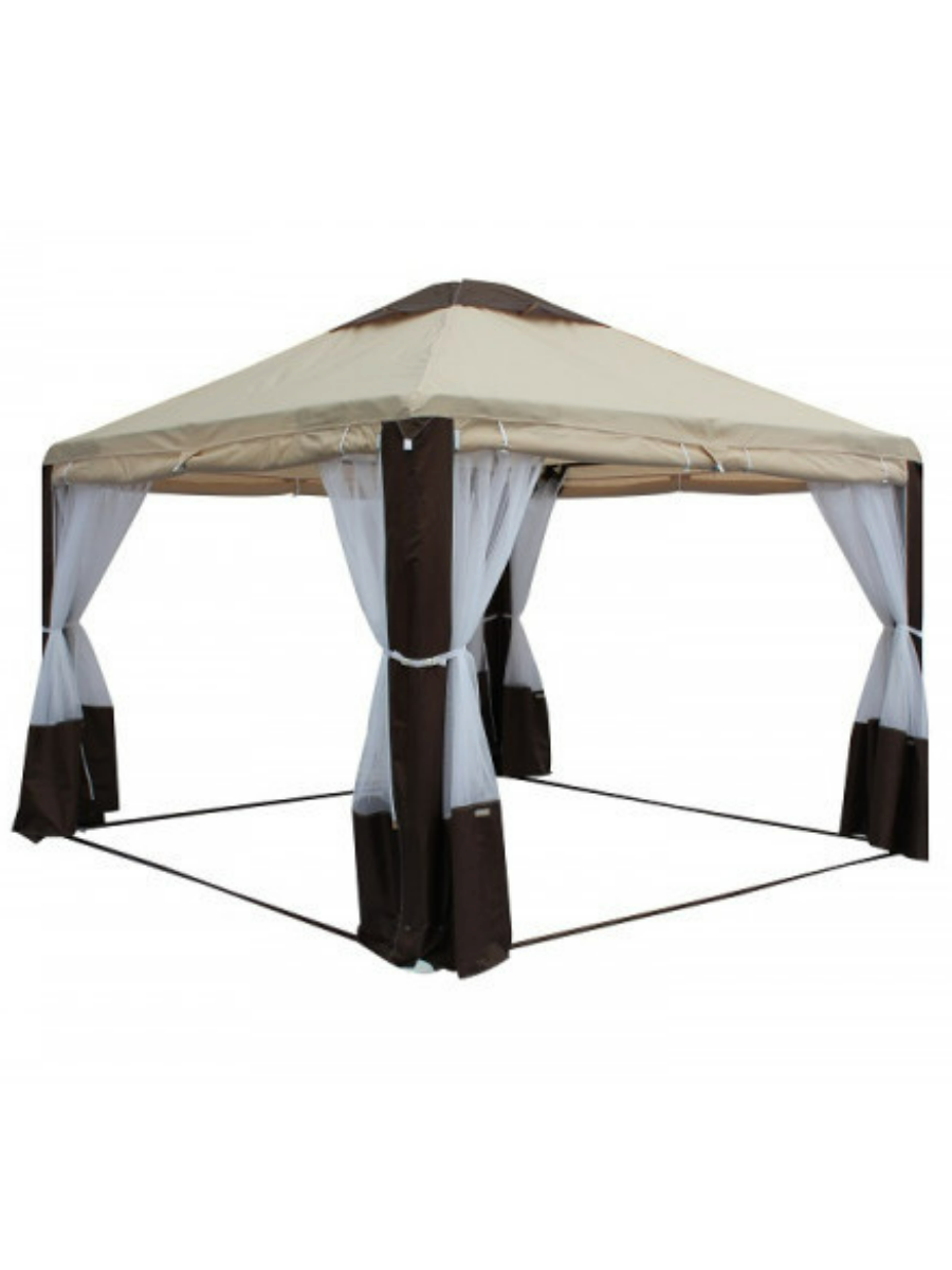 Изображение товара Садовый шатер Митек Пикник-Элит 3x3 м водостойкий с москитными сетками