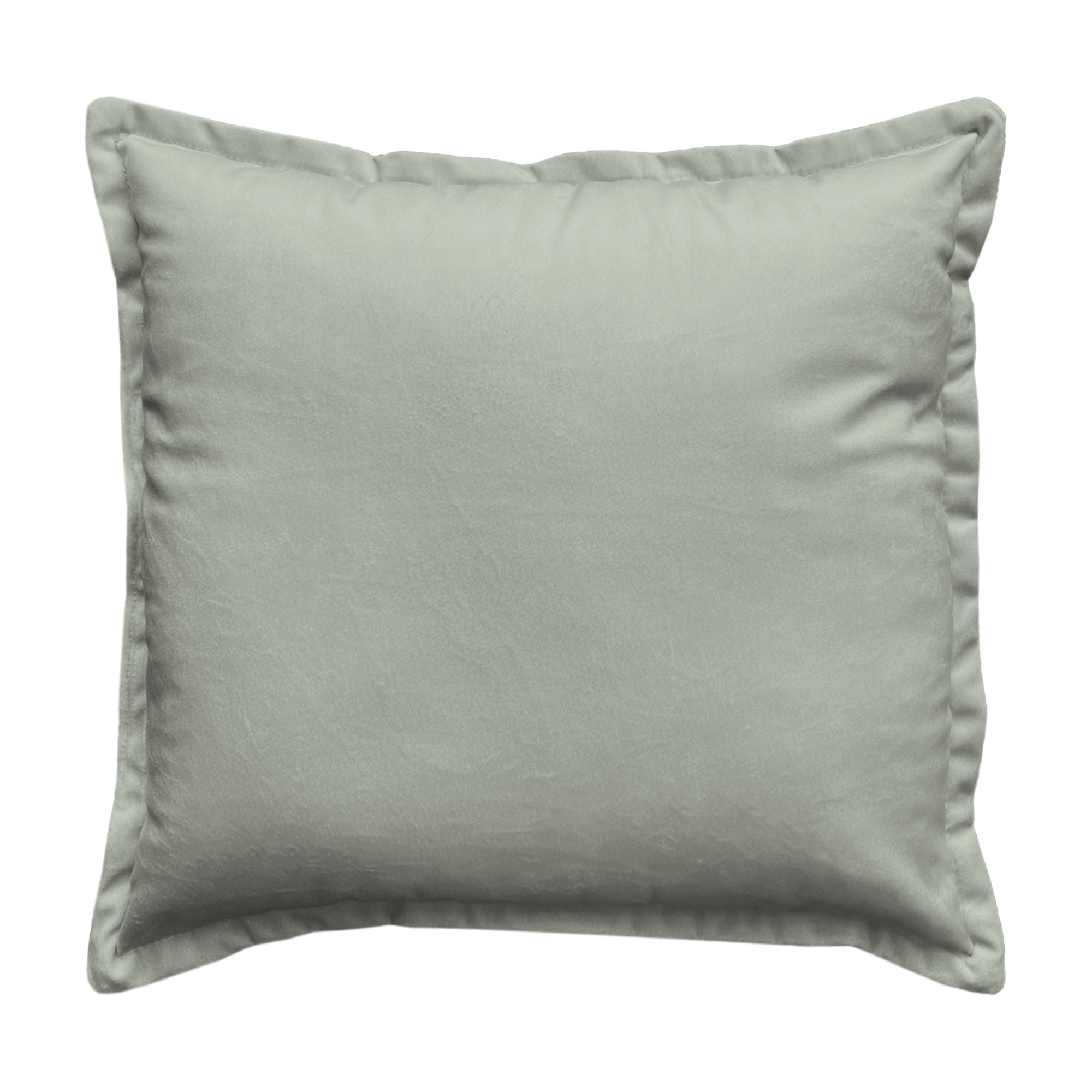 Изображение товара Декоративная подушка Перея 45x45 см светло-серого цвета для интерьера