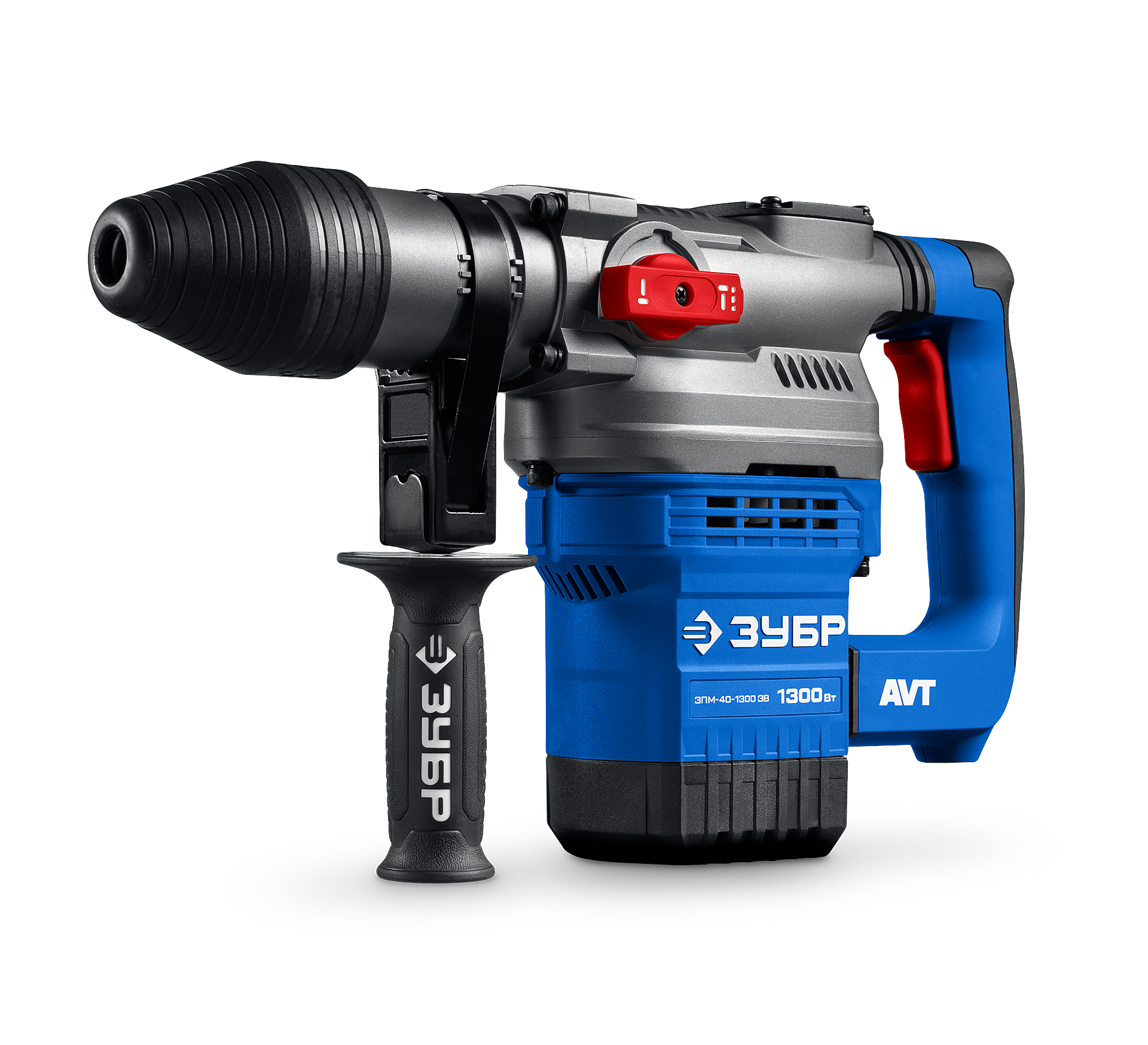 Изображение товара Перфоратор сетевой Zubr ЗПМ-40-1300 ЭВ 1300 Вт 11 Дж SDS Max