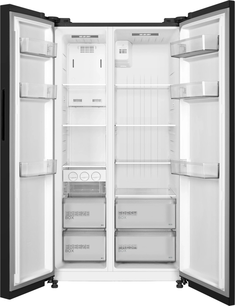 Изображение товара Холодильник Midea MDRS710FGE30 78x176 см цвет черный