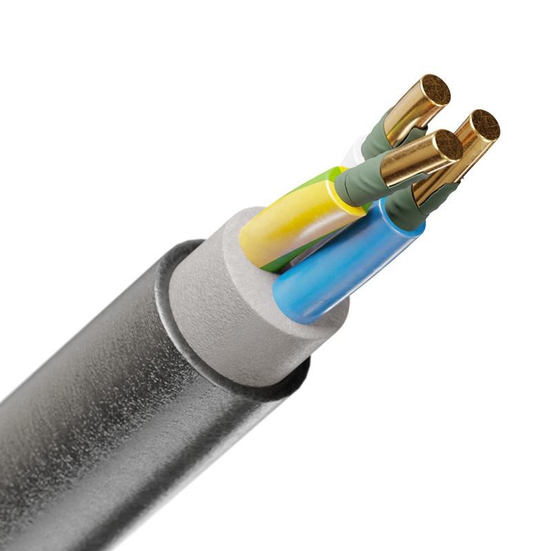 Изображение товара Кабель Elitron ППГнг(A)-HF 3x1.5 50 м ГОСТ цвет черный E041-50