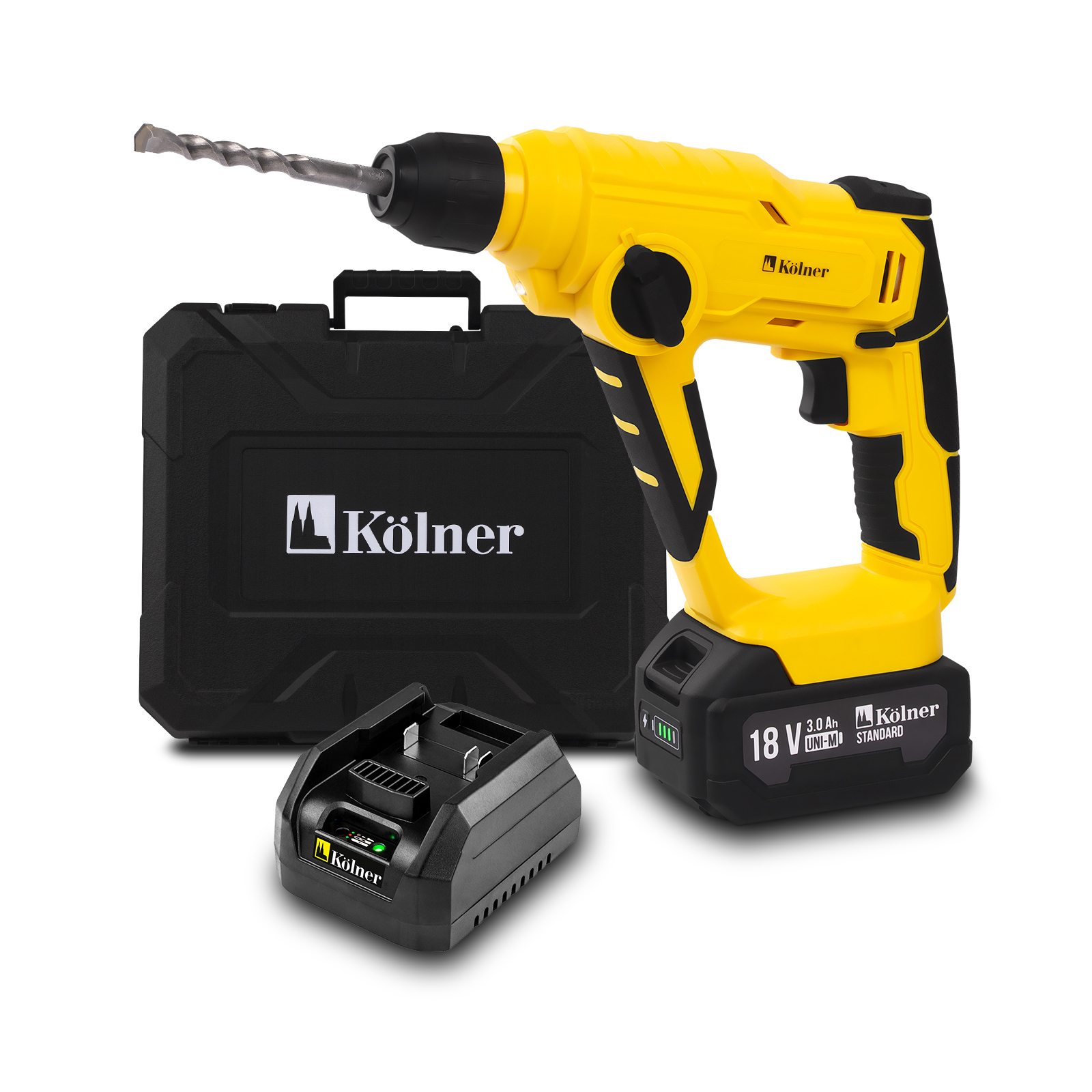 Изображение товара Перфоратор Kolner KBH 18-12-1K 18 В Li-Ion 1,2 Дж