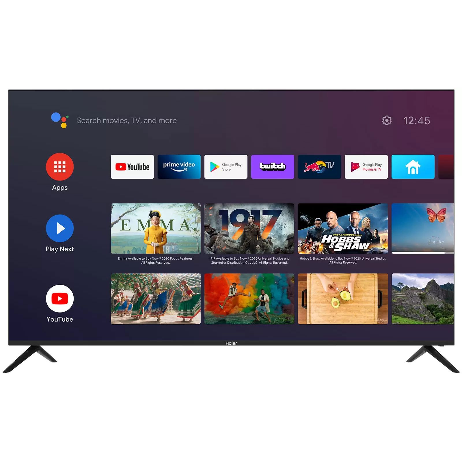 Изображение товара Телевизор Haier Smart tv k6 50" 127 см цвет серый Изображение товара Телевизор Haier Smart tv k6 50" 127 см цвет серый