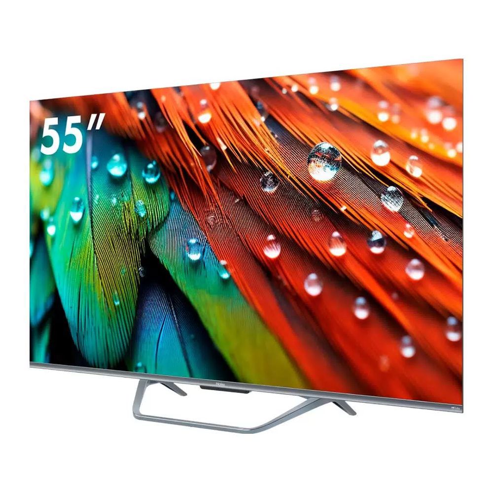 Изображение товара Телевизор Haier Smart tv s4 55" 140 см цвет серый Изображение товара Телевизор Haier Smart tv s4 55" 140 см цвет серый