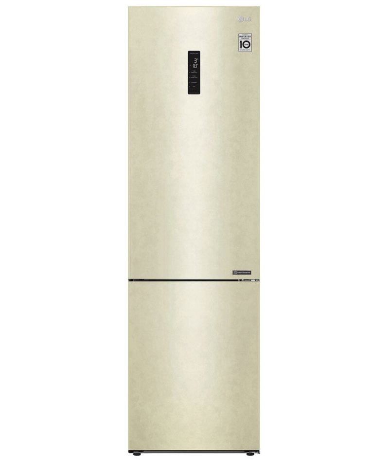 Изображение товара Отдельностоящий холодильник Lg GA-B 509 CESL 59.5x203 см цвет бежевый
