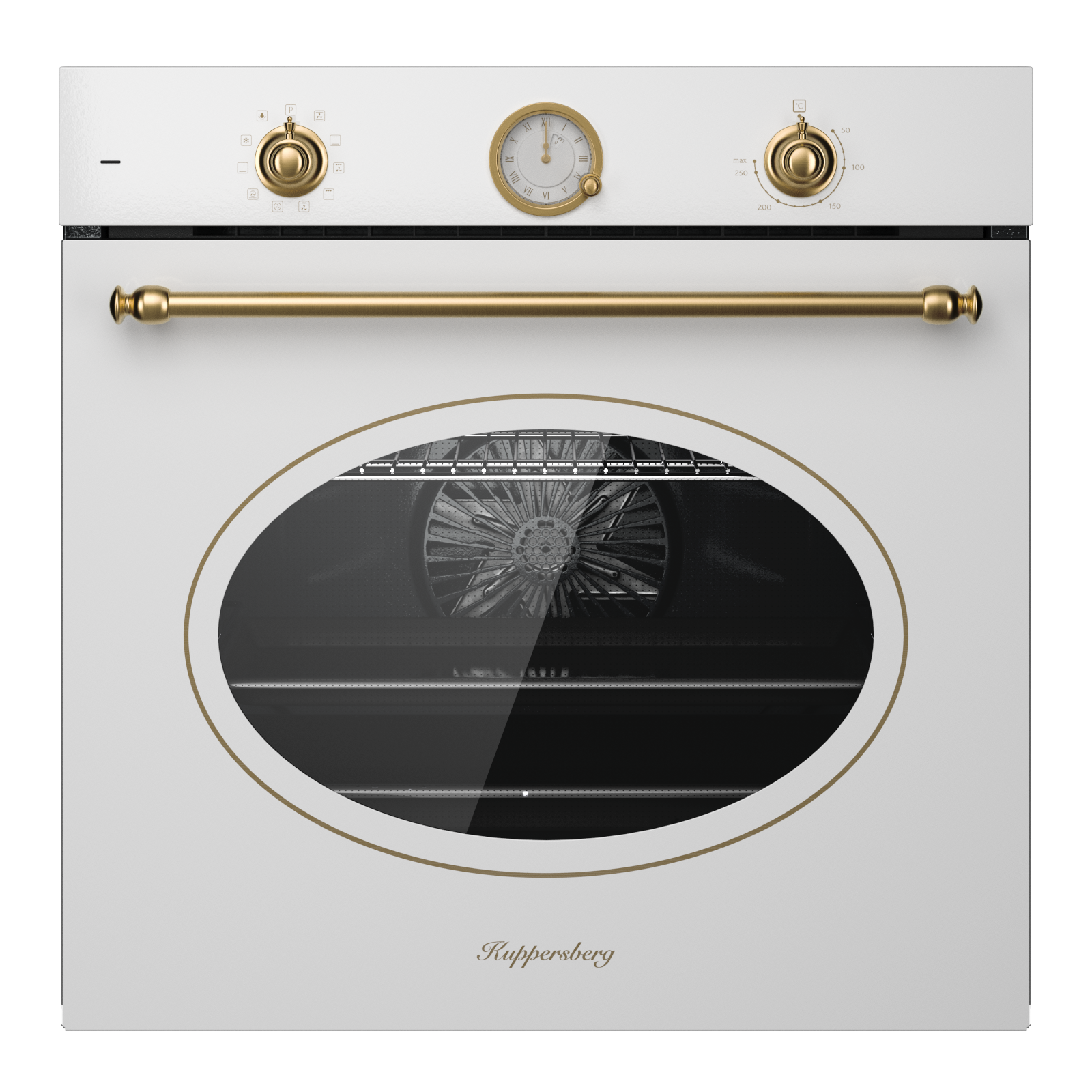 Изображение товара Встраиваемый электрический духовой шкаф Kuppersberg SR 610 W Bronze 80 л