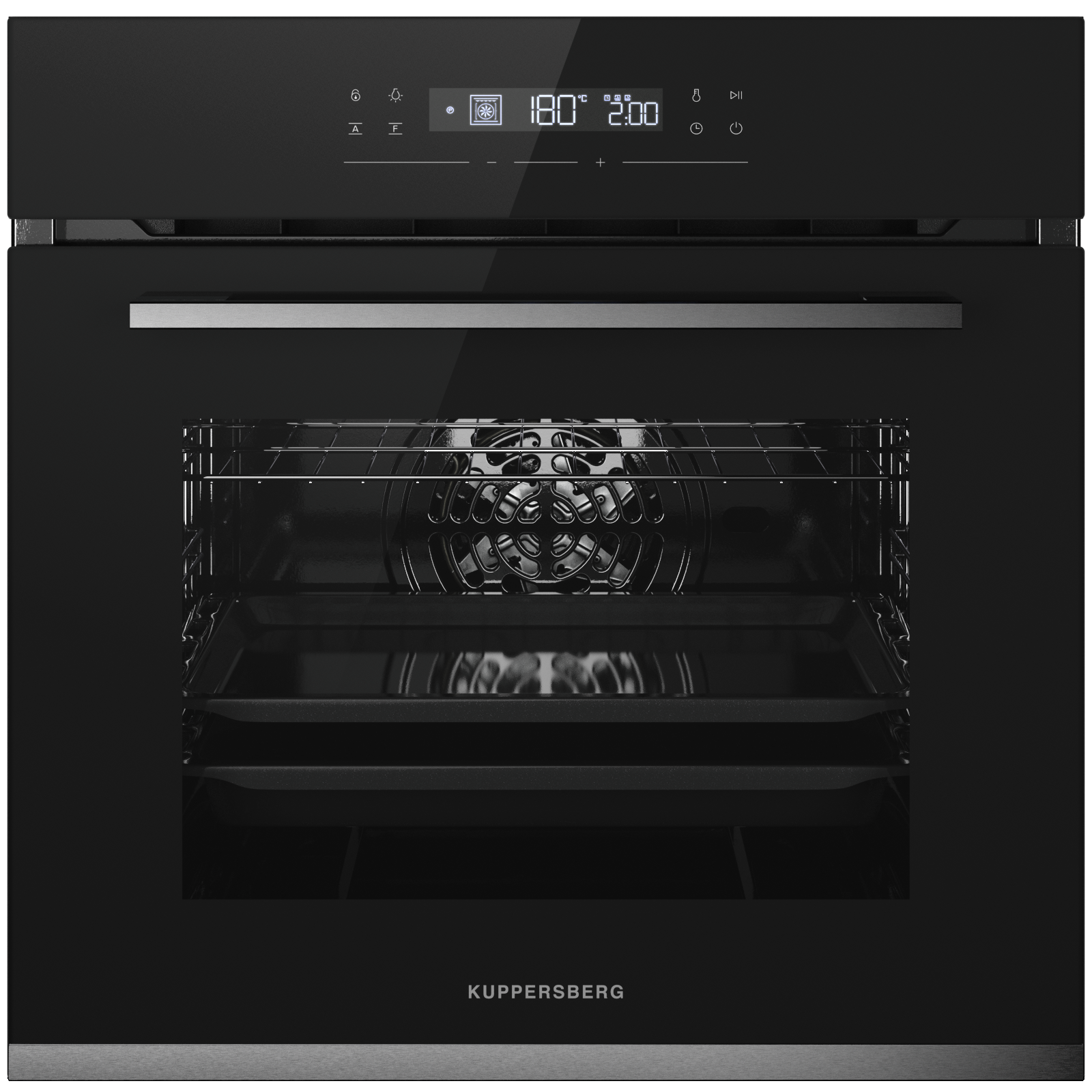 Изображение товара Духовой шкаф Kuppersberg HO 615 BX 59.5x60x58 см цвет: чёрный/нержавеющая сталь цвет дисплея: белый Изображение товара Духовой шкаф Kuppersberg HO 615 BX 59.5x60x58 см цвет: чёрный/нержавеющая сталь цвет дисплея: белый