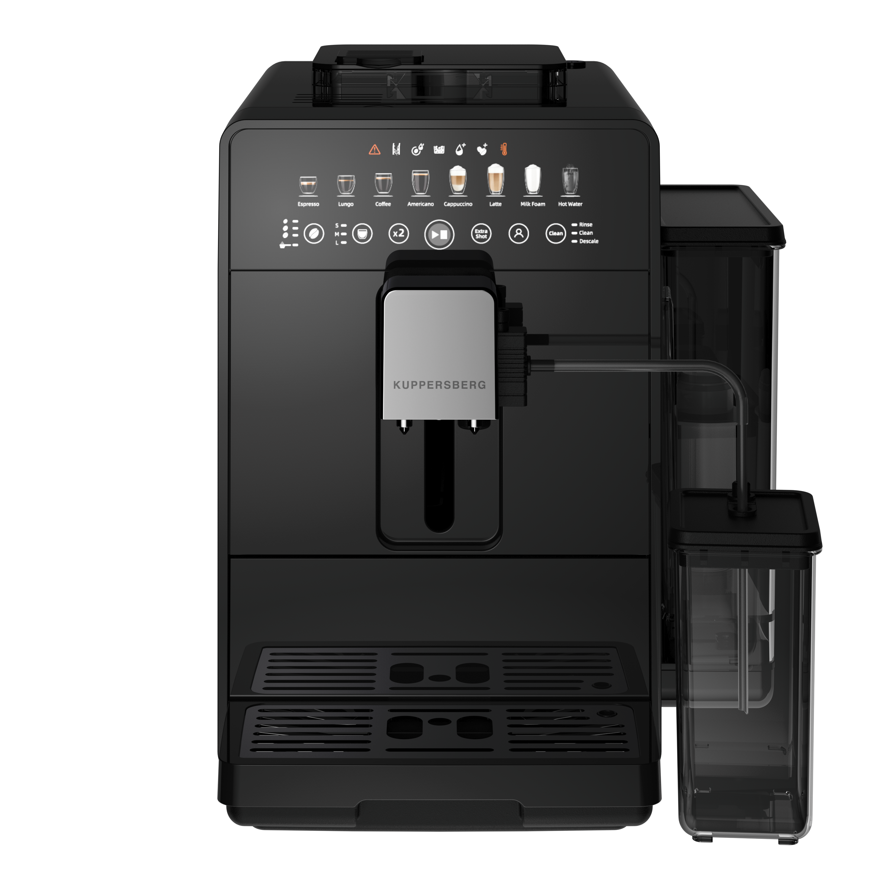 Изображение товара Кофемашина Kuppersberg KCF 400 B черная автоматическая с капучинатором