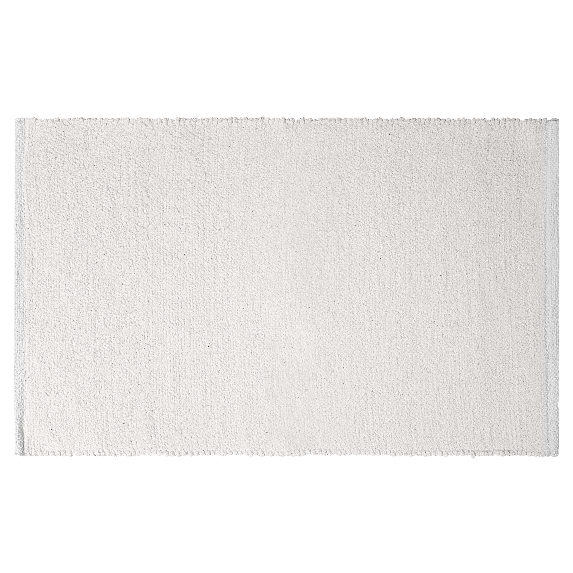 Изображение товара Декоративный коврик Mantua JBT-100-49 50x80 см белый натуральный хлопок