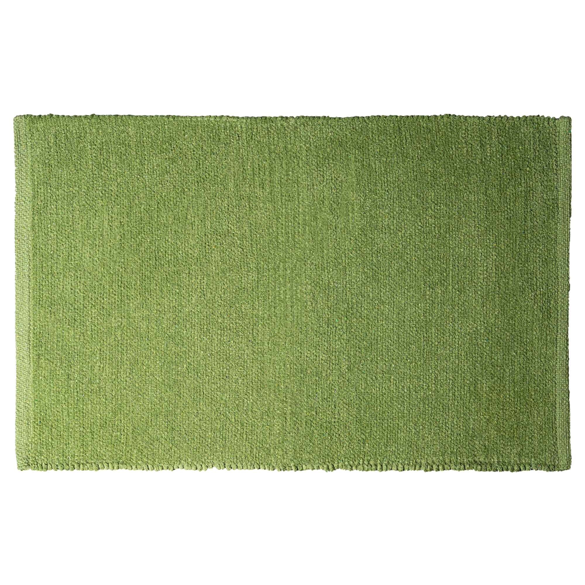 Изображение товара Декоративный коврик Mantua JBT-100-25 50x80 см зеленый натуральный хлопок