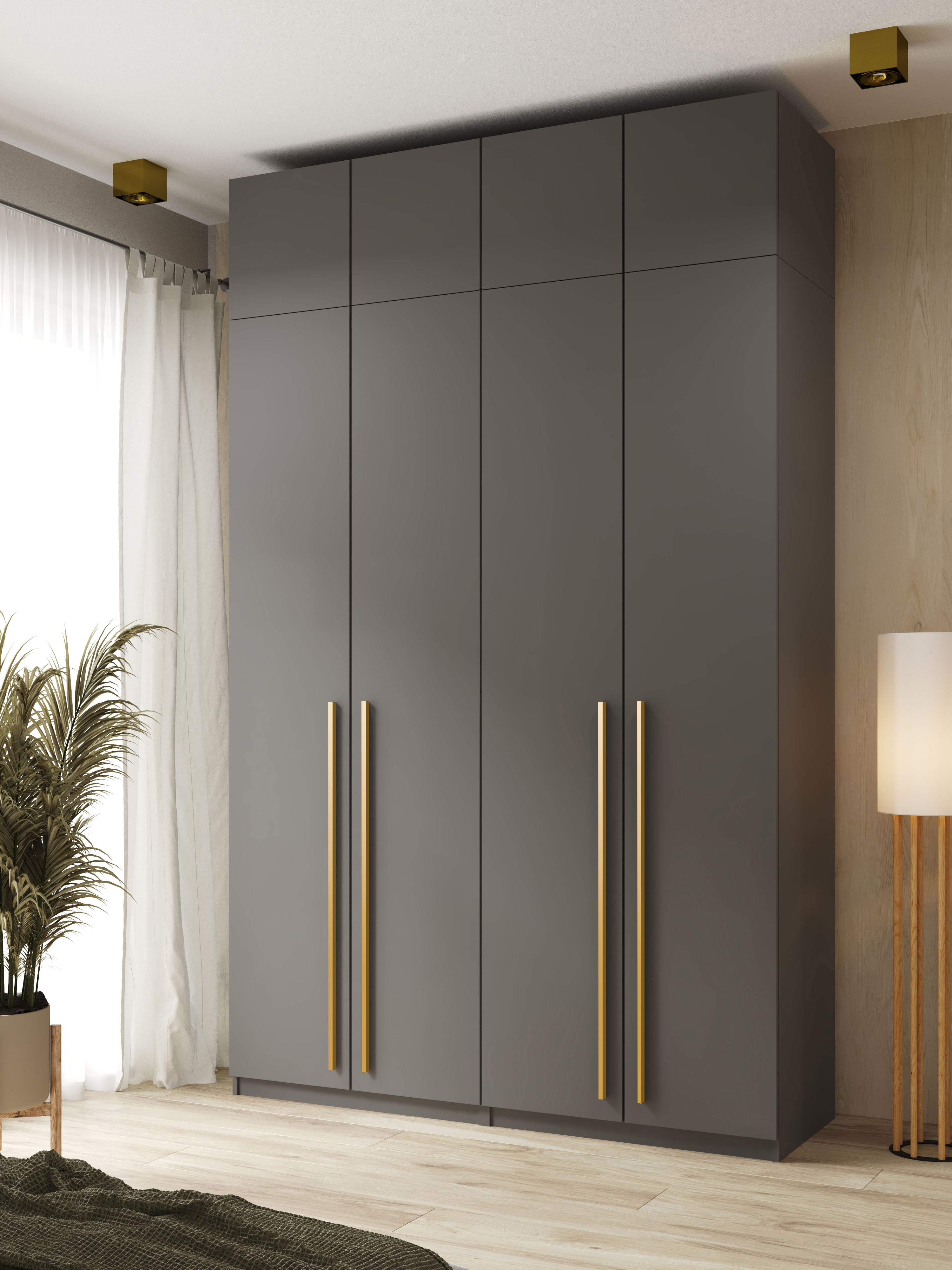 Изображение товара Шкаф распашной ПРИНЦЕССА МЕЛАНИЯ София 4 двери 160x260 см