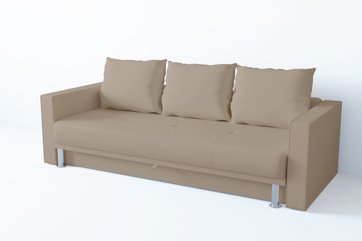 Изображение товара Диван раскладной Edlen Некст 224x70x92 см с подлокотниками и механизмом еврокнижка