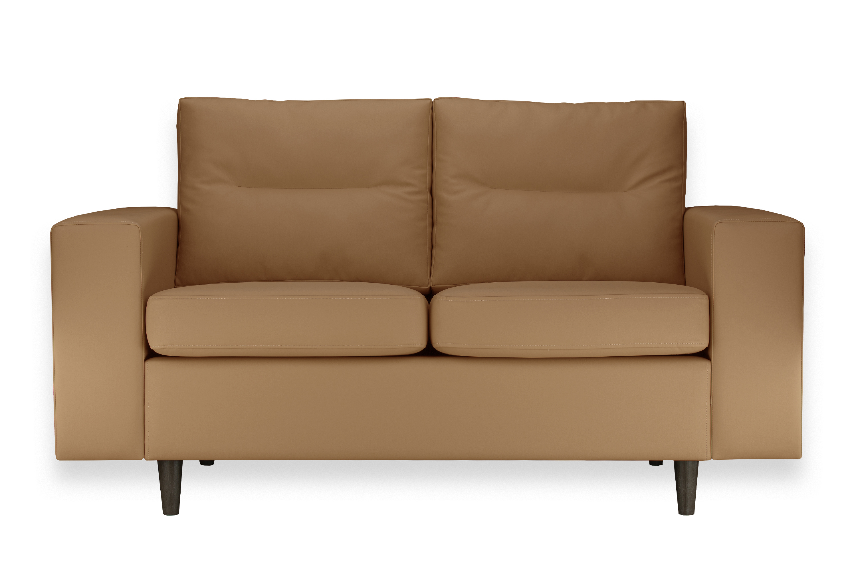 Изображение товара Диван прямой Ramart design Бруно 152x84x80 см искусственная кожа цвет оранжевый