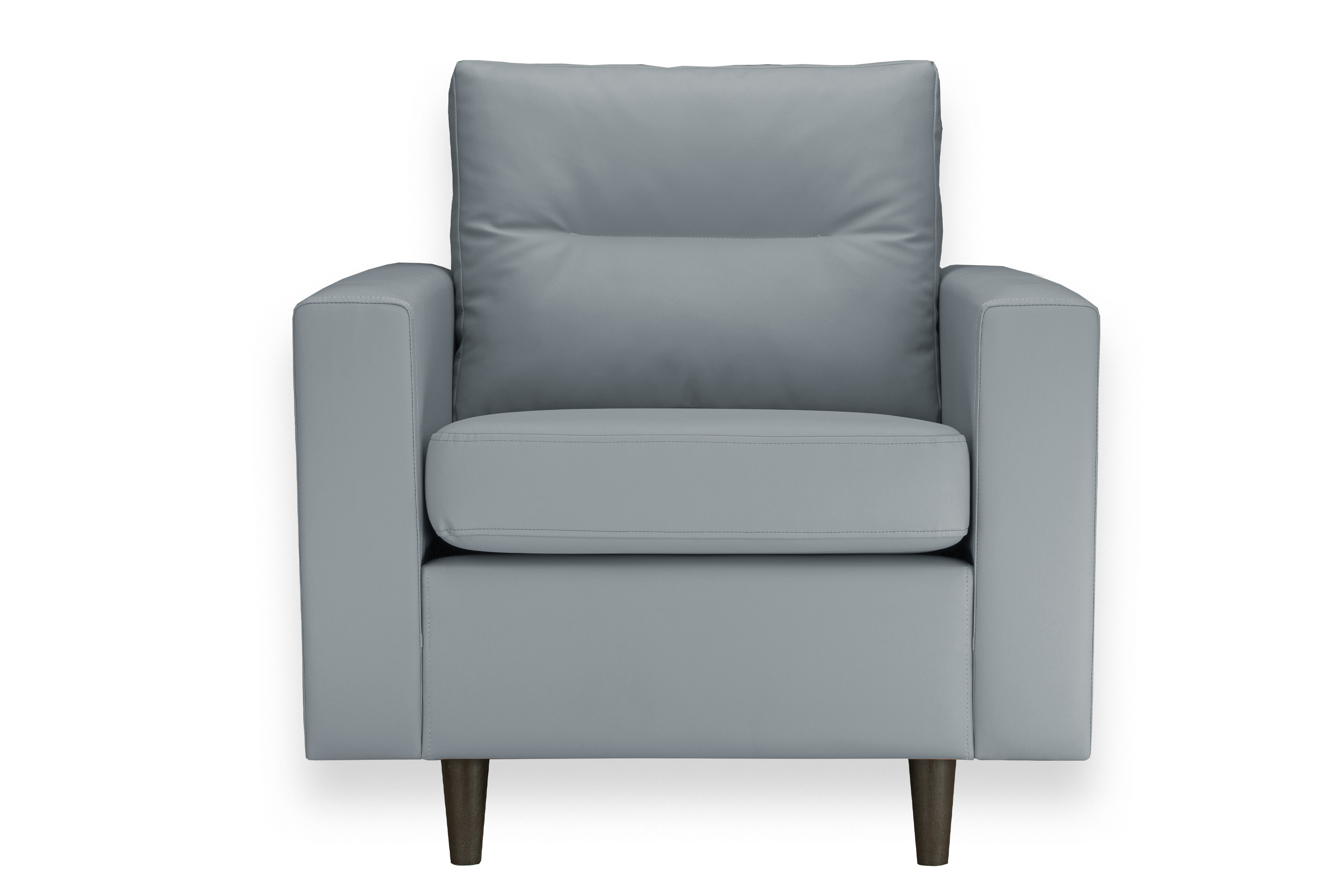 Изображение товара Кресло Ramart design Бруно 82x84x80 см искусственная кожа цвет серый