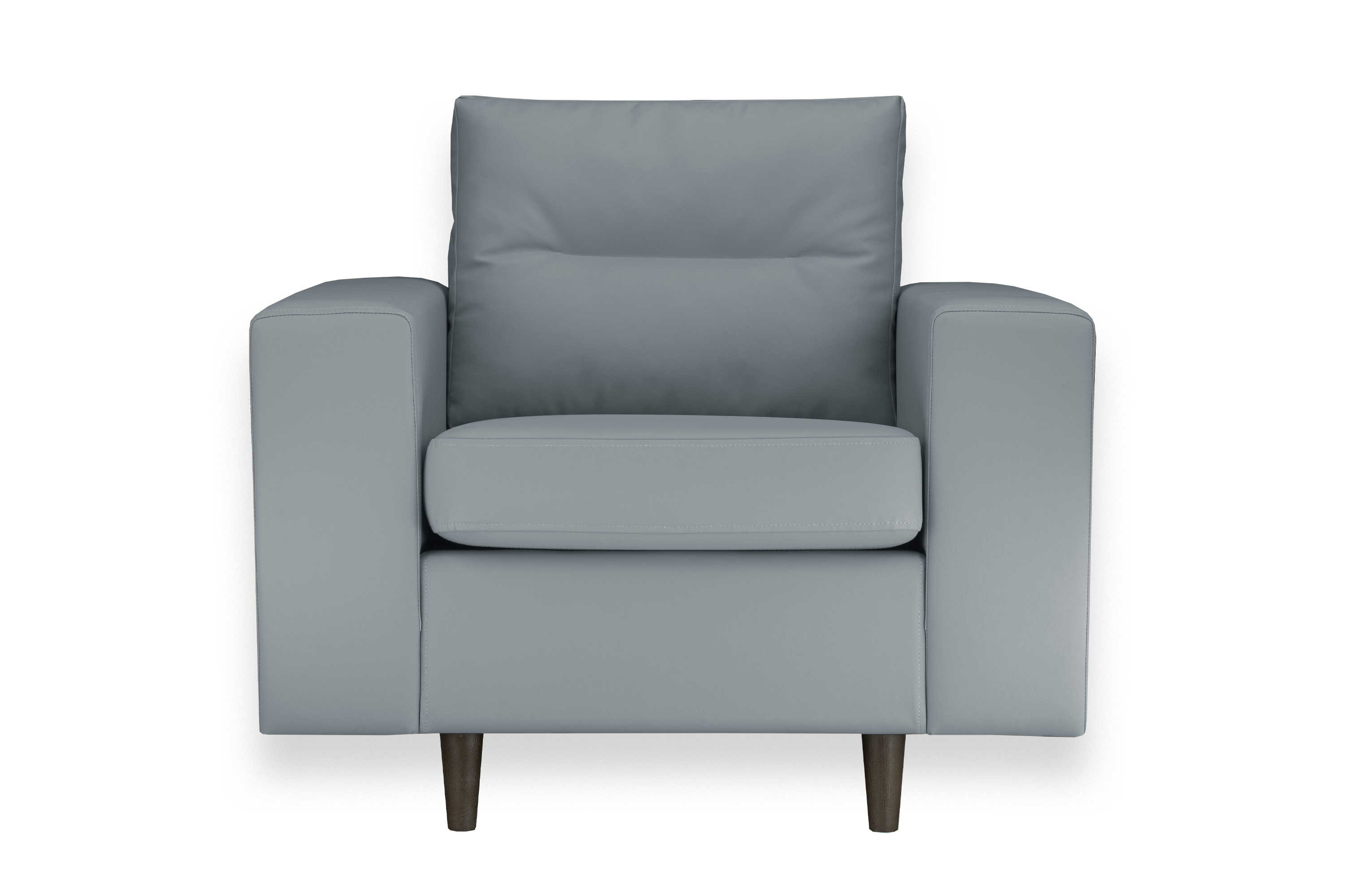 Изображение товара Кресло Ramart design Бруно 94x84x80 см искусственная кожа цвет серый