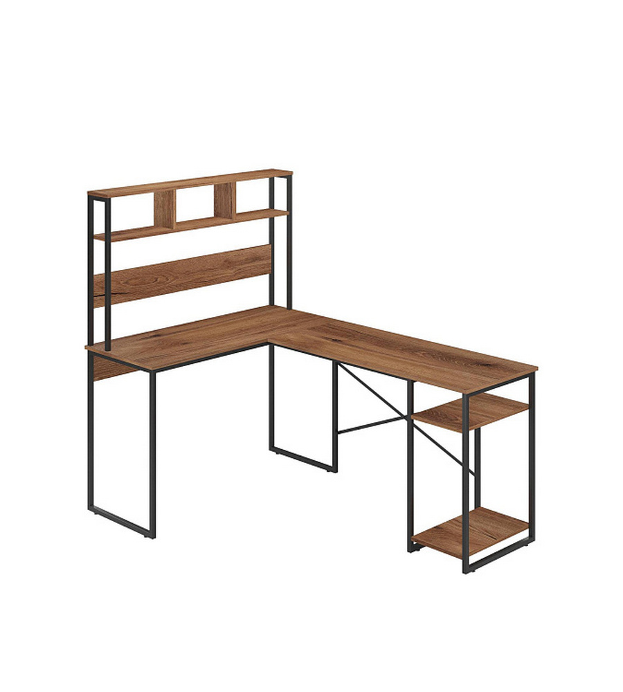 Изображение товара Письменный стол Ridberg Alaska 165 см металл темный дуб