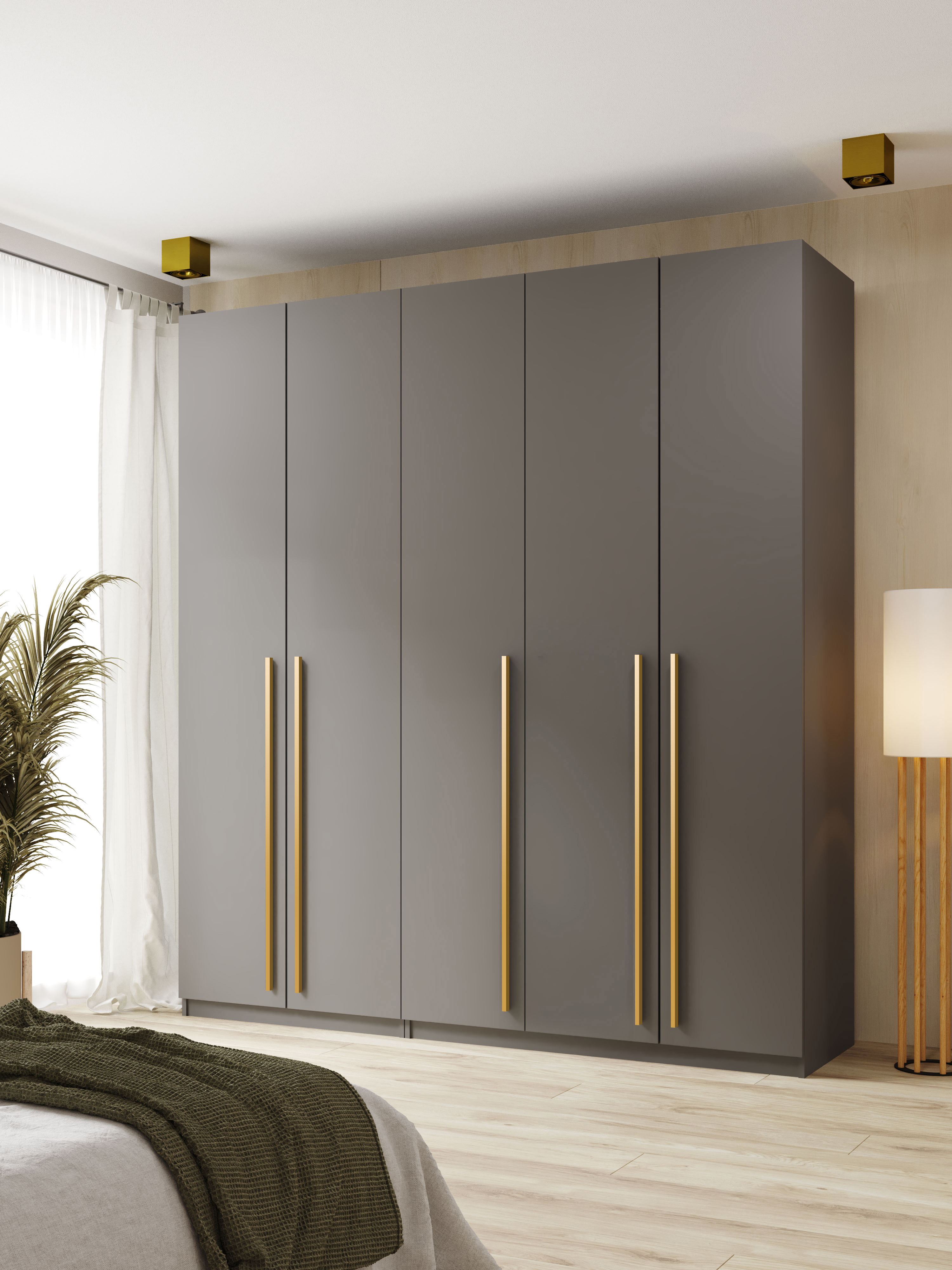 Изображение товара Шкаф распашной Принцесса мелания София 3623/2 с 5 дверями