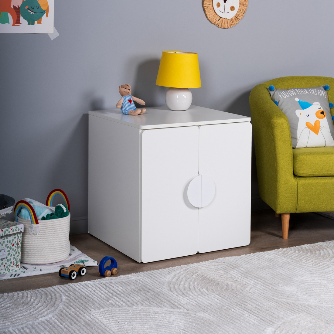 Изображение товара Шкаф распашной ГУД ЛАКК ПИКСИ с 2 дверями 61x63x57 см