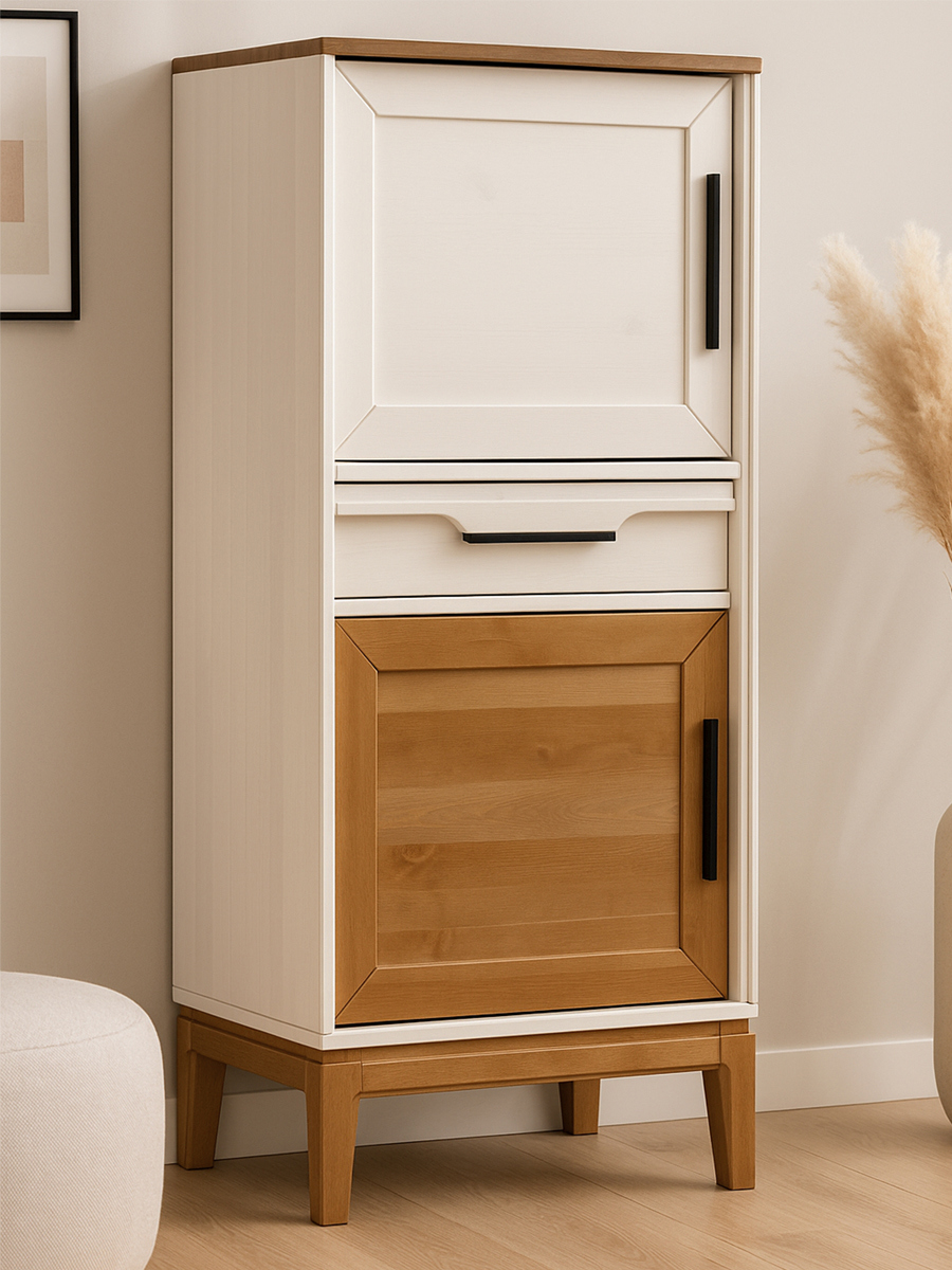 Изображение товара Буфет Гранада из массива сосны 54x127 см белый/антик