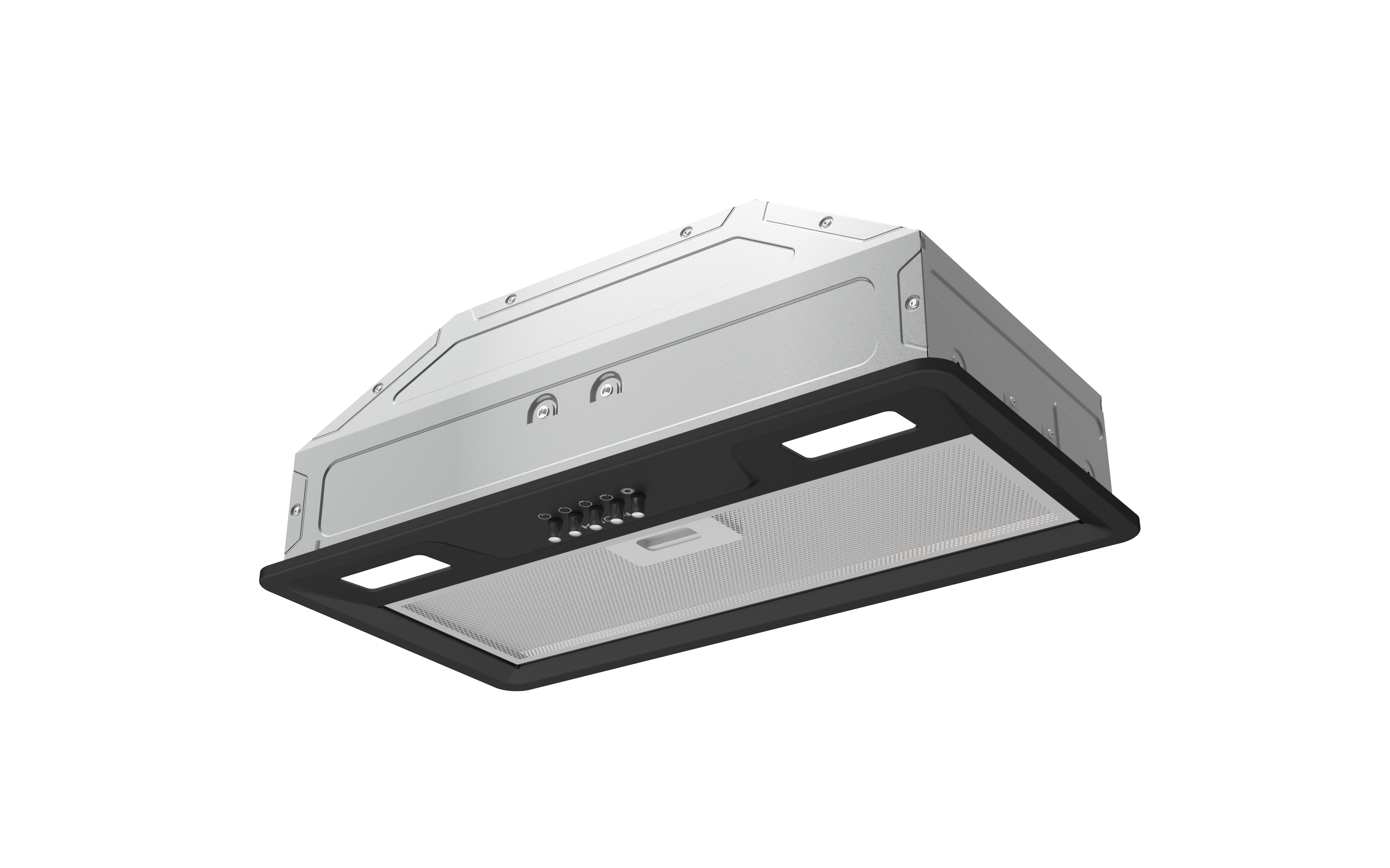 Изображение товара Встраиваемая вытяжка Krona KATE 600 BLACK PB V2 52.5 см черная