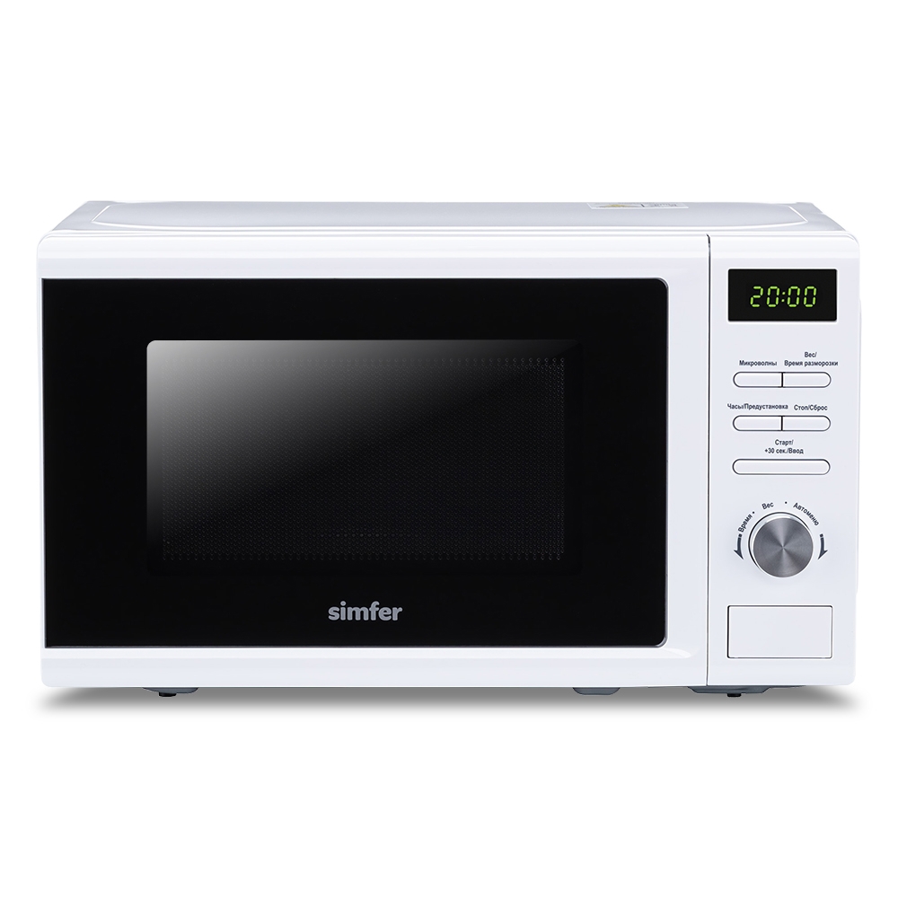 Изображение товара Микроволновая печь Simfer MD2250 20 л белая с дисплеем и защитой от детей