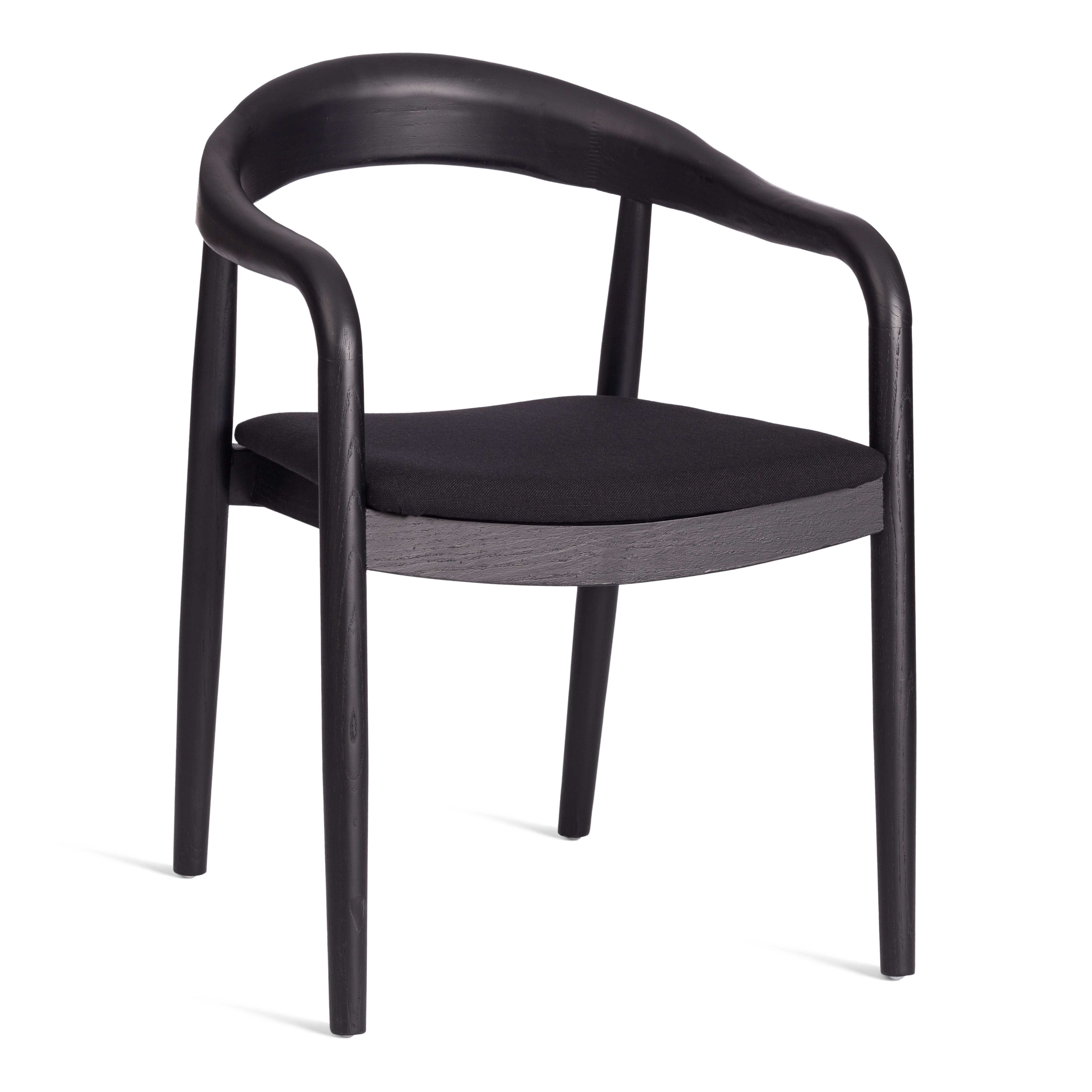 Изображение товара Кухонный стул Tetchair Baldur 49x76.5x52 см ткань цвет черный Изображение товара Кухонный стул Tetchair Baldur 49x76.5x52 см ткань цвет черный