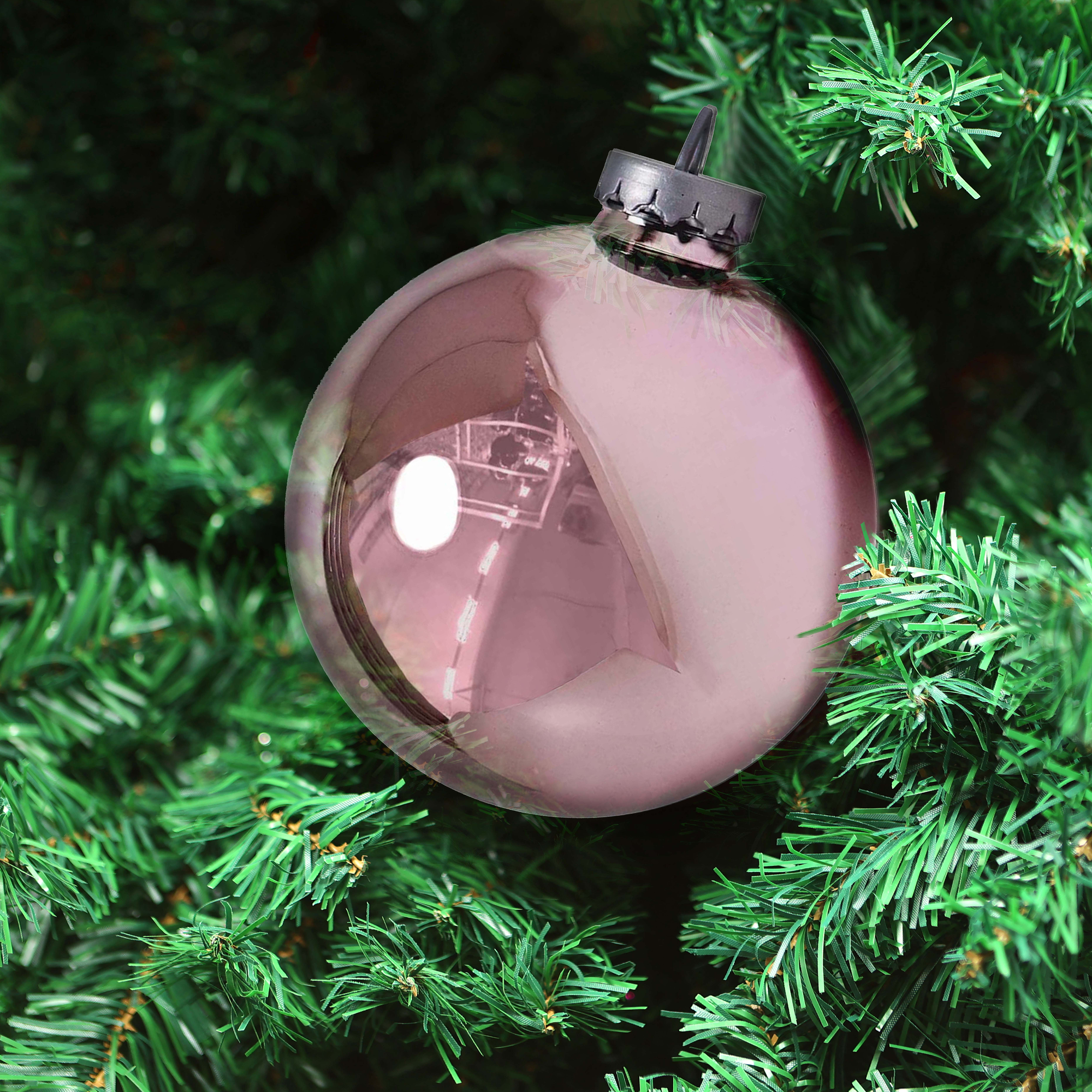 Изображение товара Шар ø15 см пластик розовый