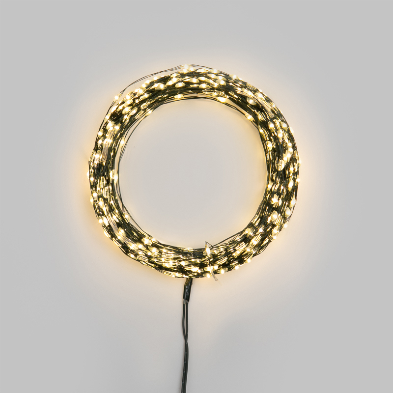 Изображение товара Электрогирлянда уличная Neon-Night Роса 50 м 1000 ламп цвет теплый белый 1 режим работы