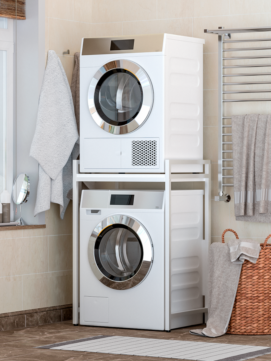 Изображение товара Стеллаж для стиральной и сушильной машины N-Loft SW502 68см