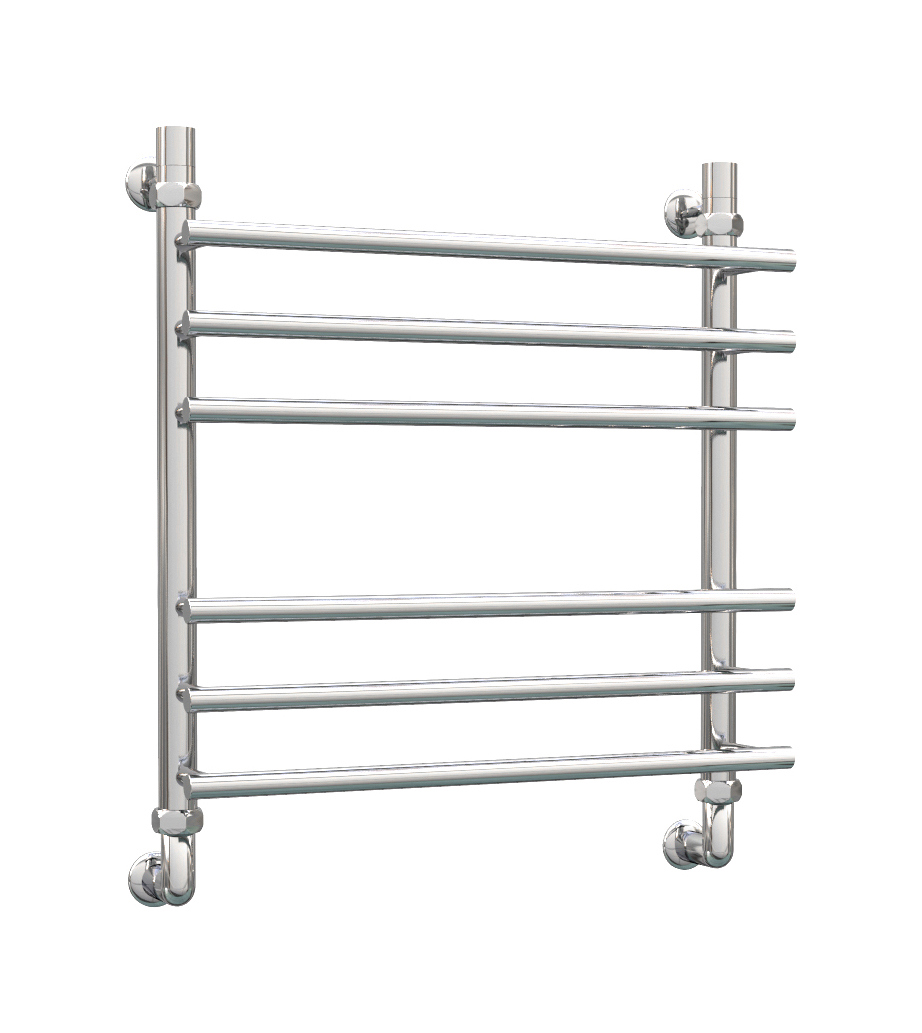 Изображение товара Полотенцесушитель водяной групповой лесенка Роснерж Нео 1 600x530 мм универсальная подводка нержавеющая сталь цвет хром