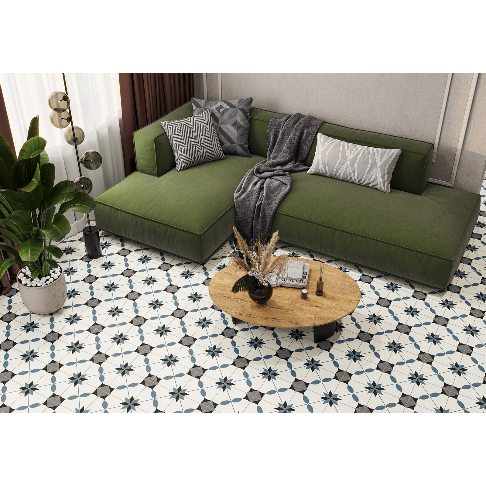 Изображение товара Керамогранит New trend Design art GP2020DNN15 20x20см цвет разноцветный