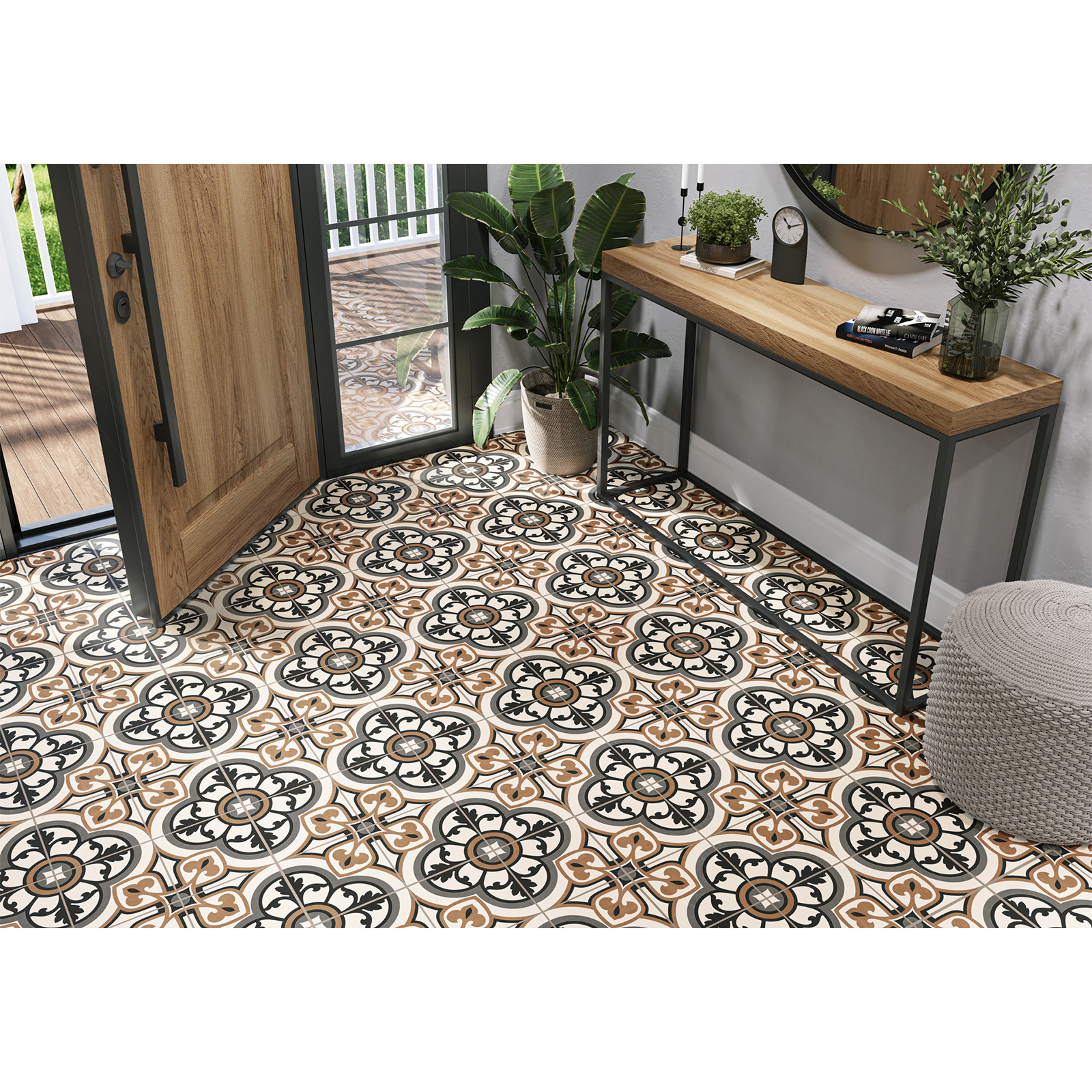 Изображение товара Керамогранит New Trend Design Art 20x20 см разноцветный с эффектом пэчворк