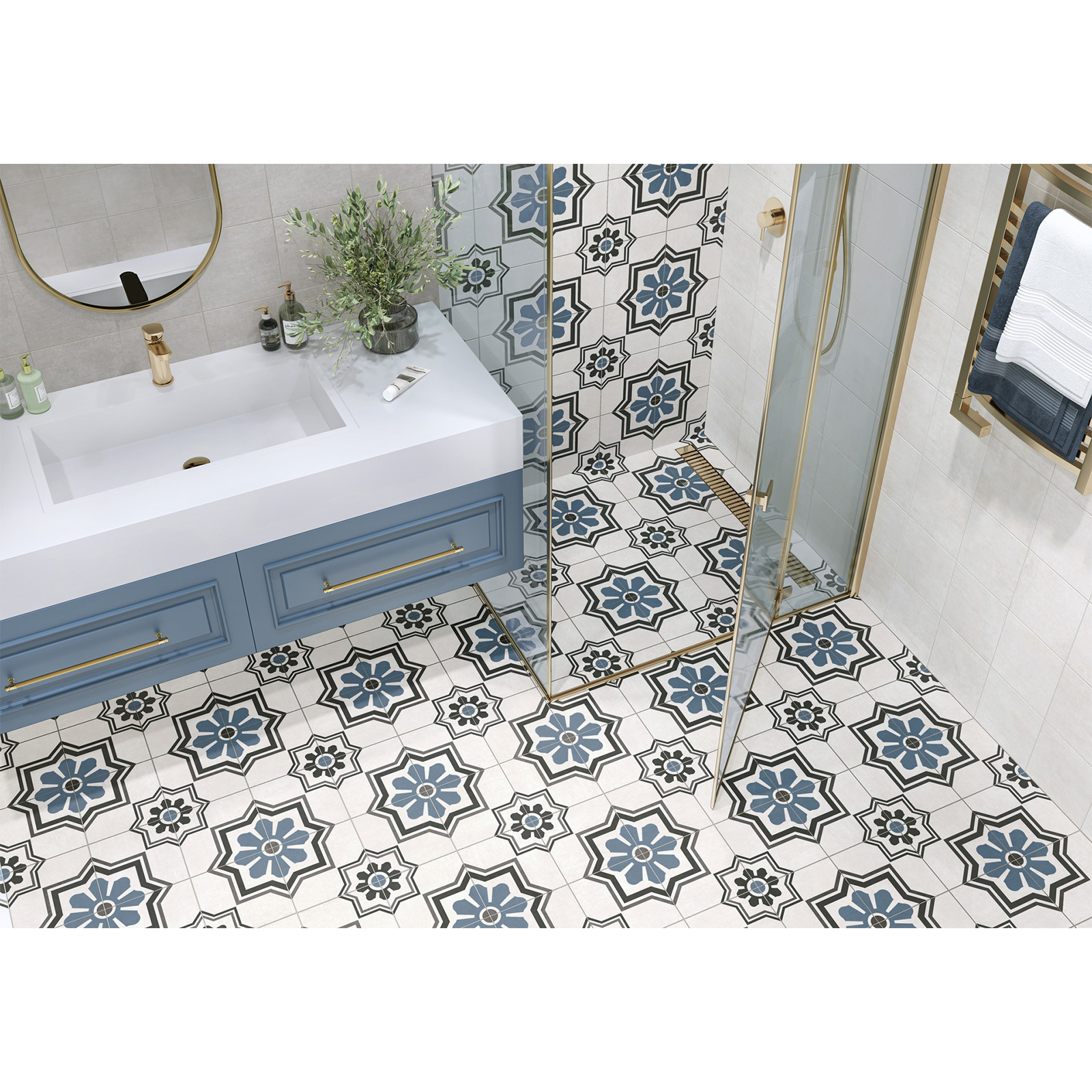Изображение товара Керамогранит New trend Design art GP2020DNN55 20x20см цвет разноцветный