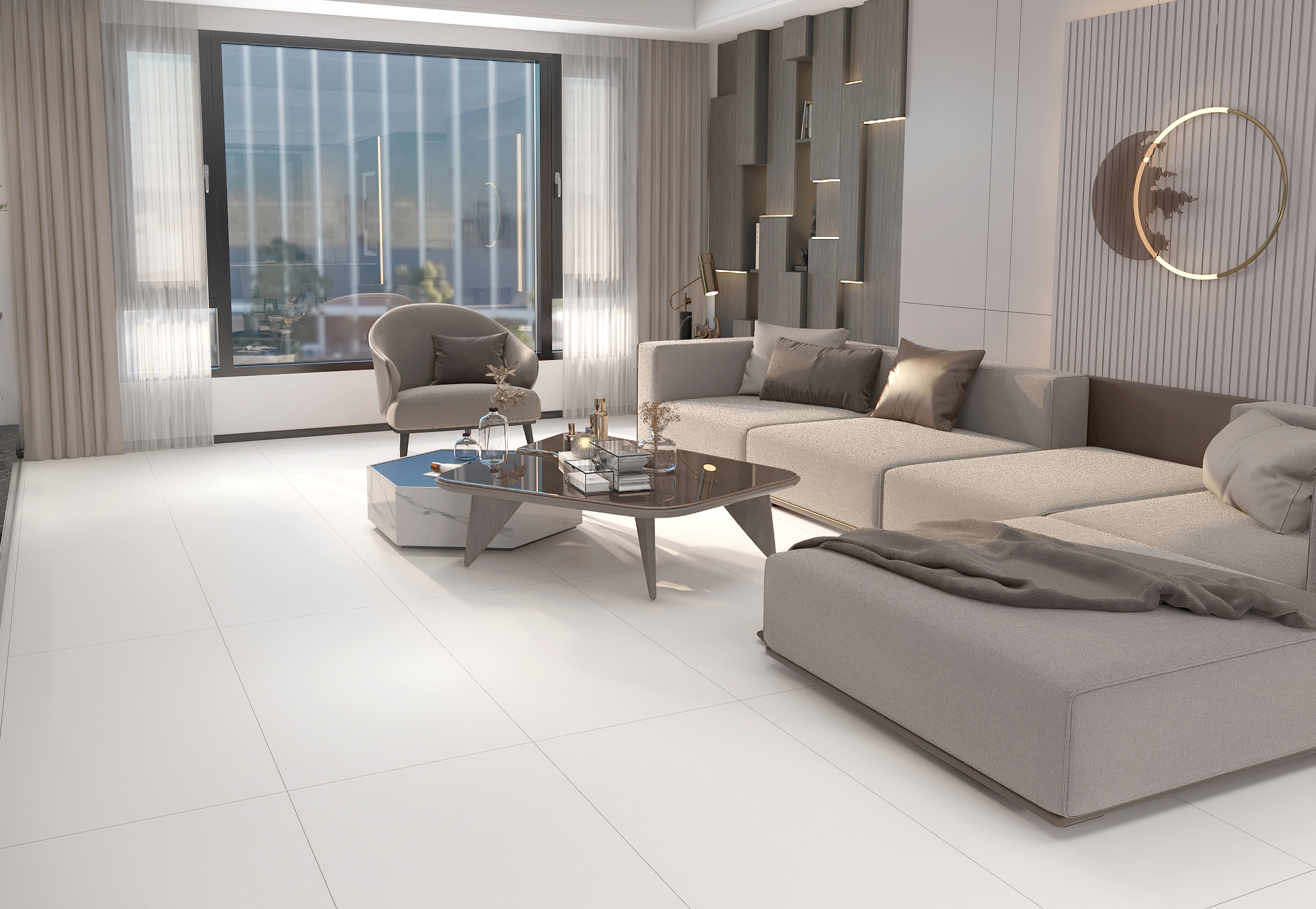 Изображение товара Керамогранит Nsceramic NS16CG0022 NSC1277 60x120 цвет белый