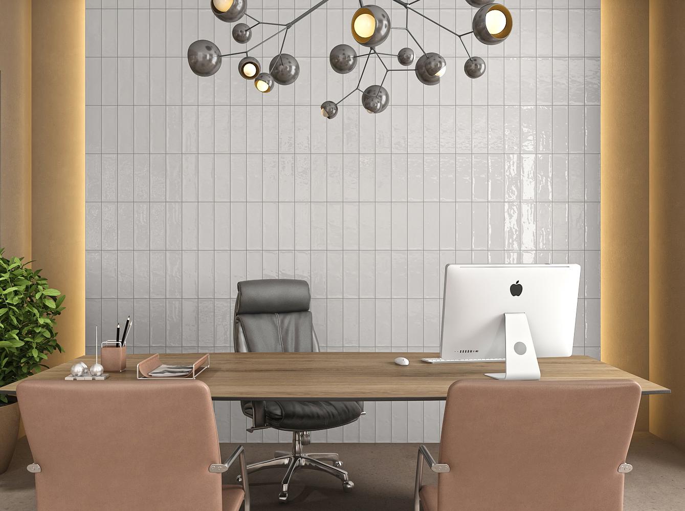 Изображение товара Керамическая плитка Decocer Liguria Grey 7.5x30см цвет серый/серебристый