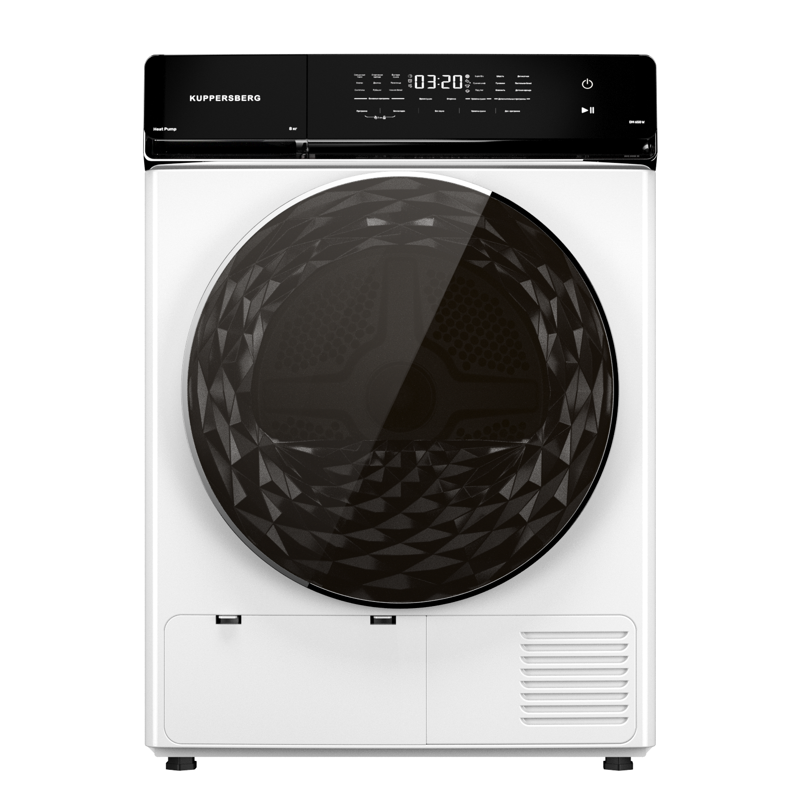 Изображение товара Сушильная машина Kuppersberg DM 650 W 59.50x84.50x63.50 см 8 кг цвет белый